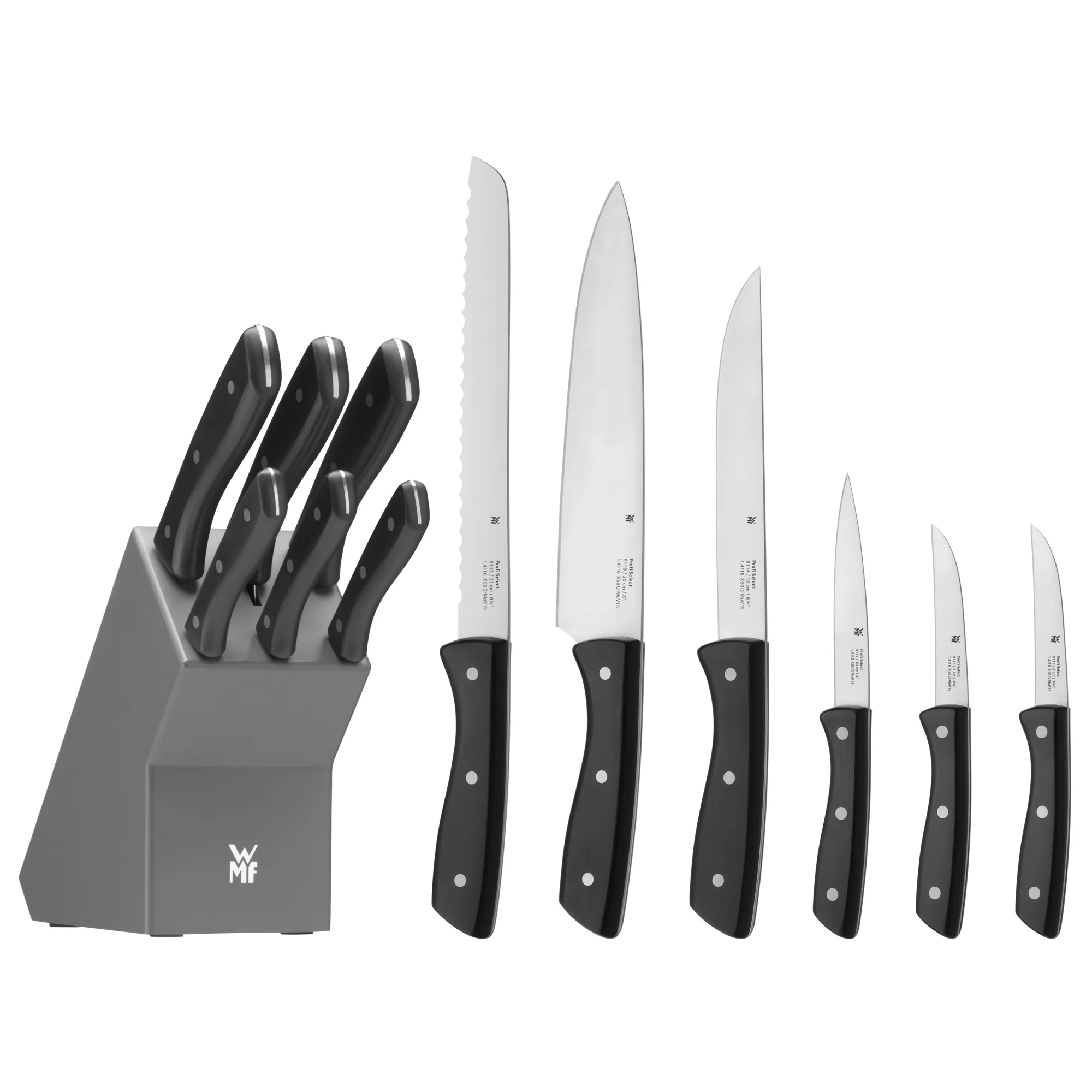 WMF Messerblock "Profi", 7 tlg., inkl. 6 Messer aus Spezialklingenstahl günstig online kaufen