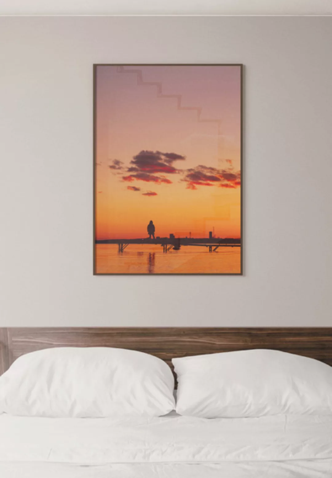 Poster Nature Sea Sundown günstig online kaufen