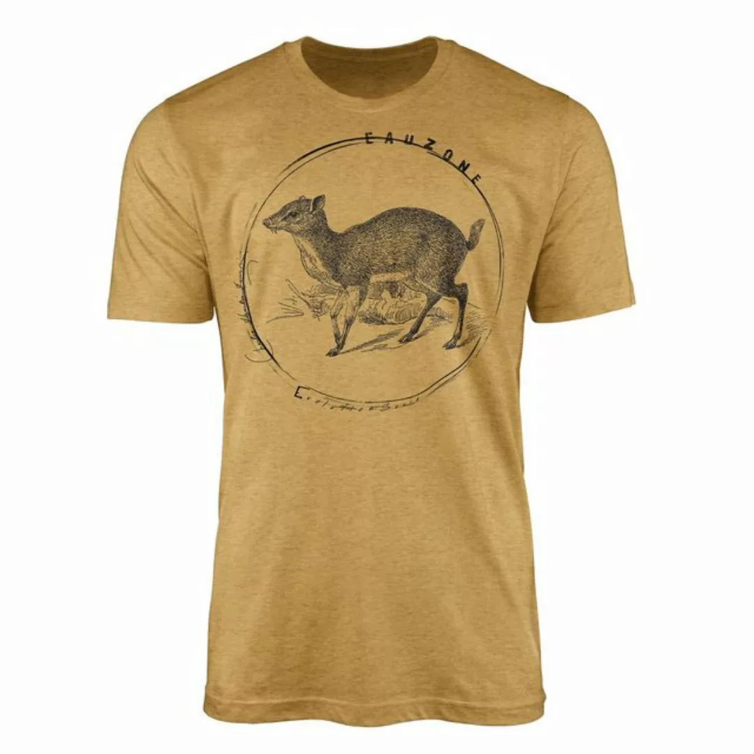 Sinus Art T-Shirt Evolution Herren T-Shirt Chevrotain günstig online kaufen