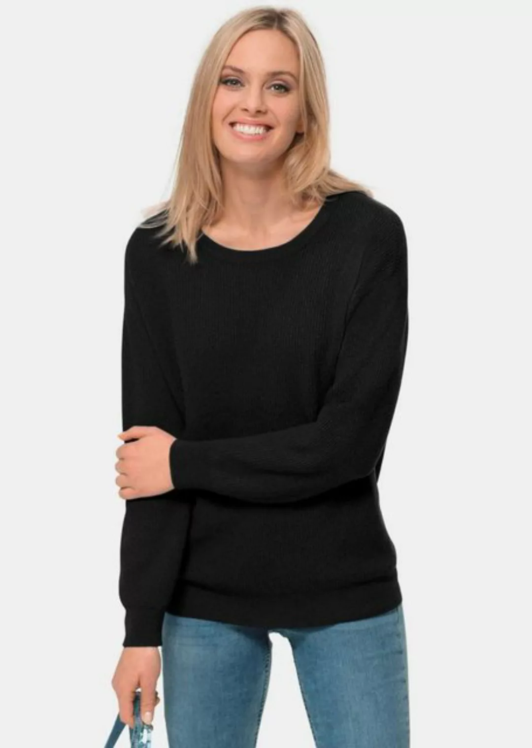 GOLDNER Strickpullover Kurzgröße: günstig online kaufen