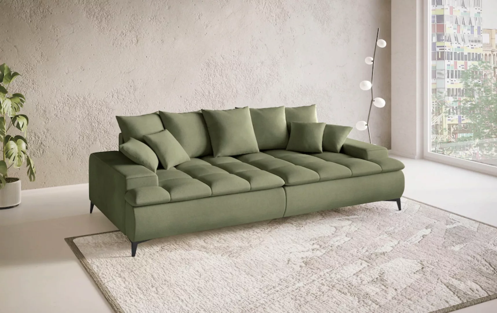 Mr. Couch Big-Sofa "Haiti III", Mit Kaltschaum, bis 140 kg belastbar günstig online kaufen