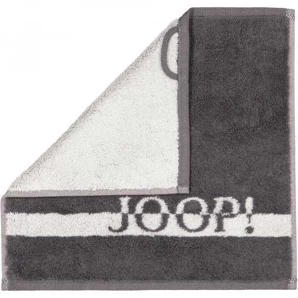 JOOP! Handtücher Split Doubleface 1712 - Farbe: Stein - 77 - Seiflappen 30x günstig online kaufen