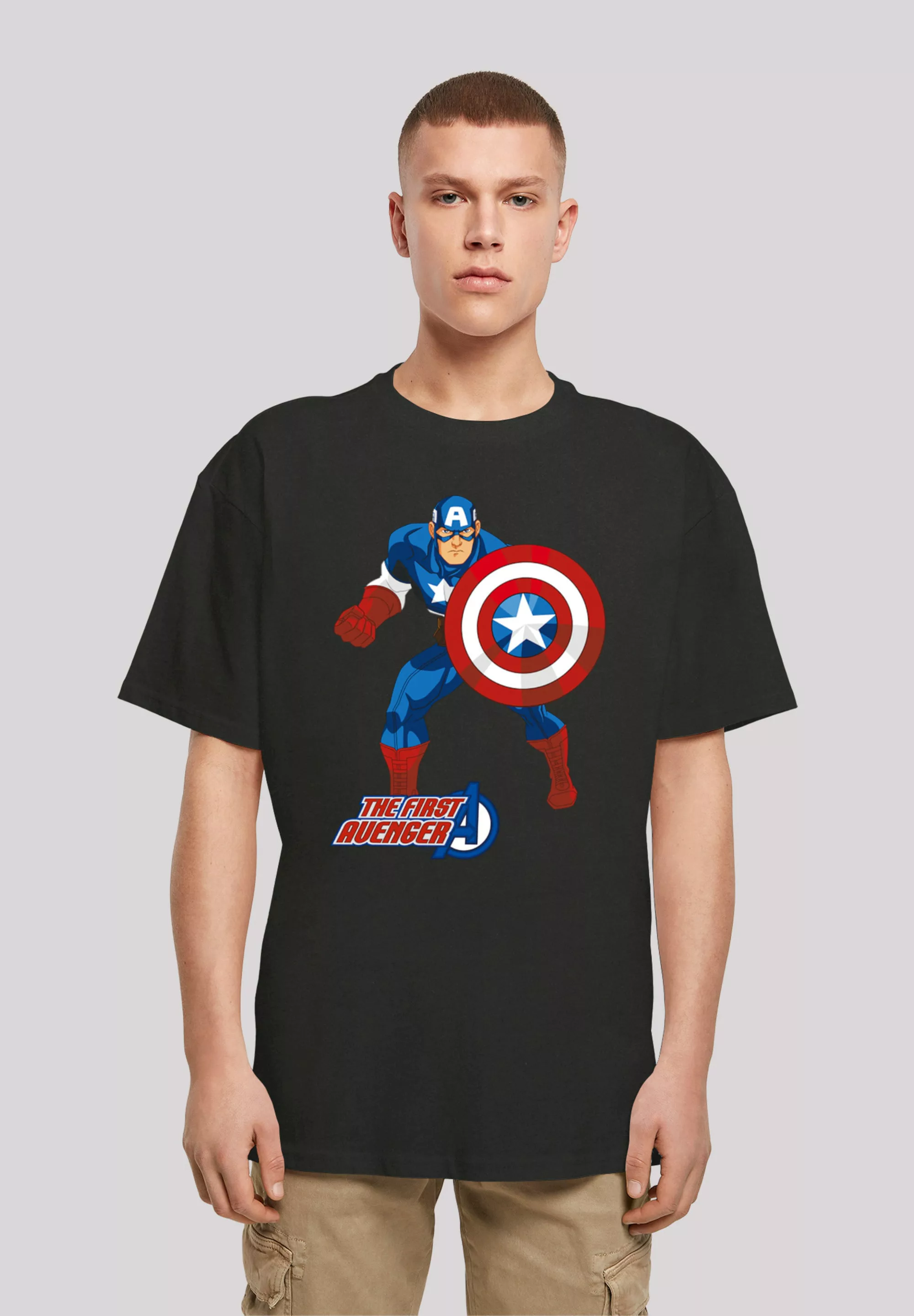 F4NT4STIC T-Shirt "Marvel Avengers Captain America", Print günstig online kaufen