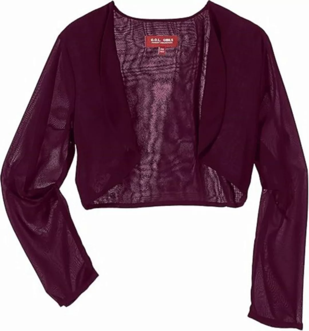 G.O.L. Bolerojacke Chiffon lila günstig online kaufen