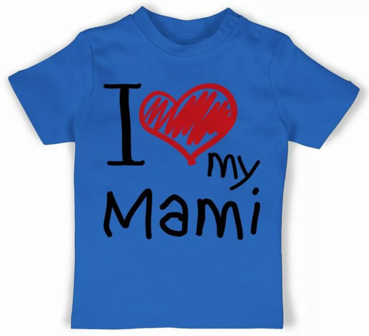 Shirtracer T-Shirt I love my Mami Muttertagsgeschenk günstig online kaufen
