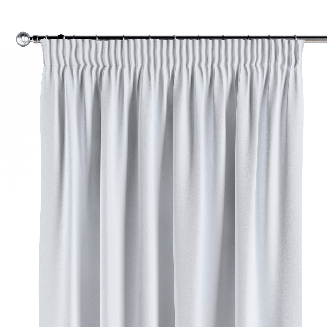Vorhang mit Kräuselband, weiß, Crema (182-65) günstig online kaufen