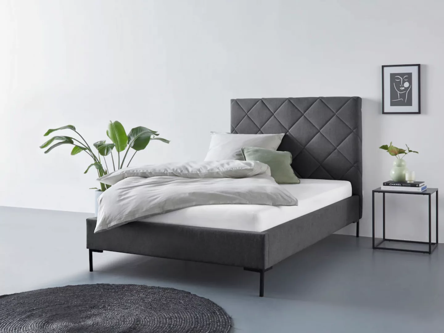 Guido Maria Kretschmer Home&Living Polsterbett "Charlott", Modernes Polster günstig online kaufen