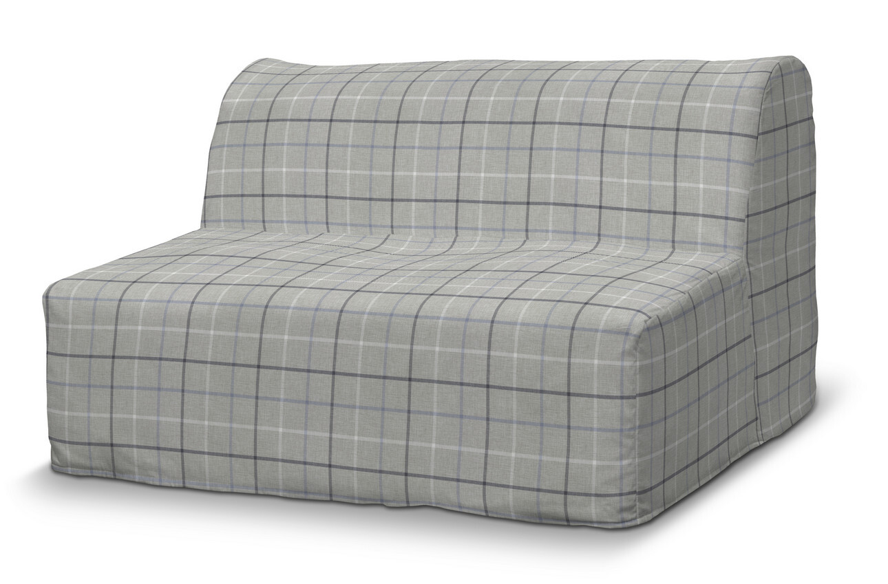 Bezug für Lycksele Sofa, hellblau- grau, Bezug für Sofa Lycksele, Edinburgh günstig online kaufen