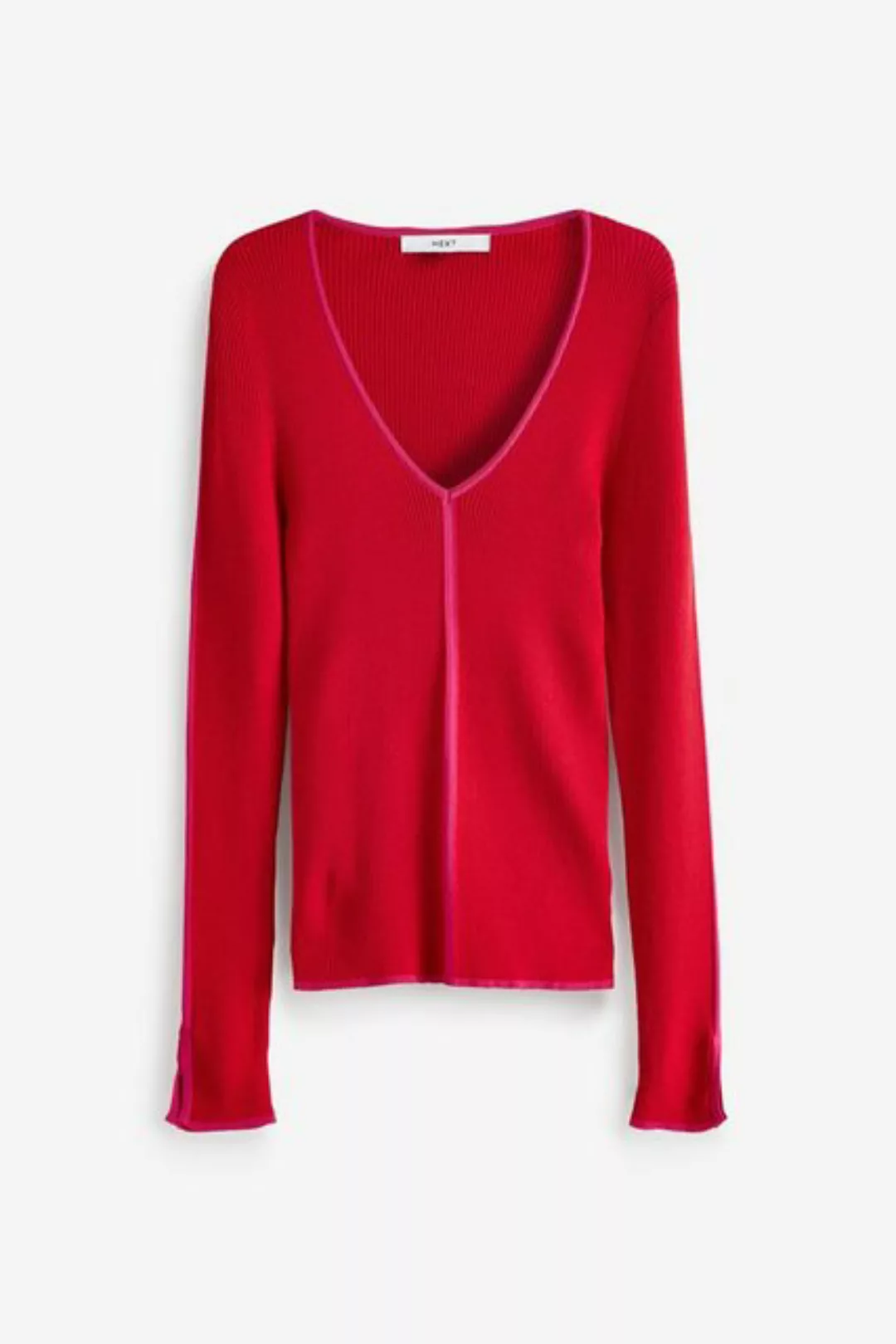 Next V-Ausschnitt-Pullover Oberteil aus Strick mit V-Ausschnitt (1-tlg) günstig online kaufen