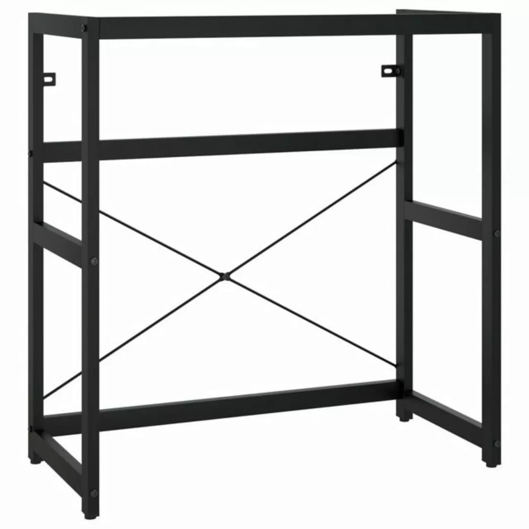 Badezimmer Waschtischgestell Schwarz 79x38x83 Cm Eisen günstig online kaufen