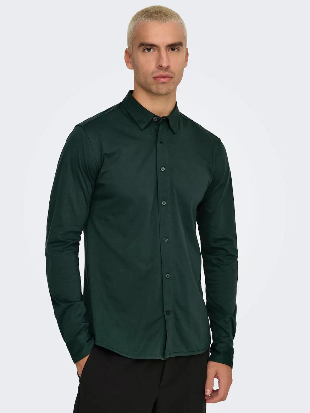 ONLY & SONS Langarmhemd "ONSROBIN B/U LS STRETCH SHIRT NOOS" günstig online kaufen