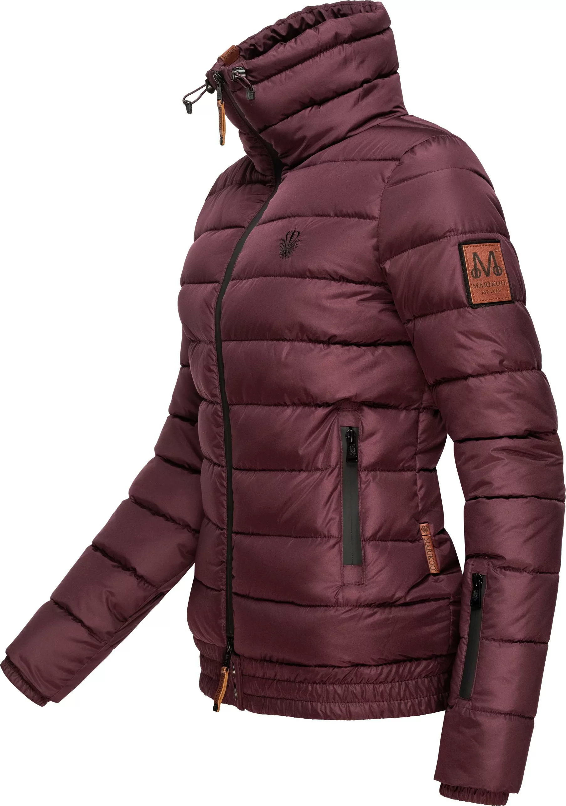 Marikoo Steppjacke "Poison", ohne Kapuze, stylische Damen Winterjacke mit h günstig online kaufen