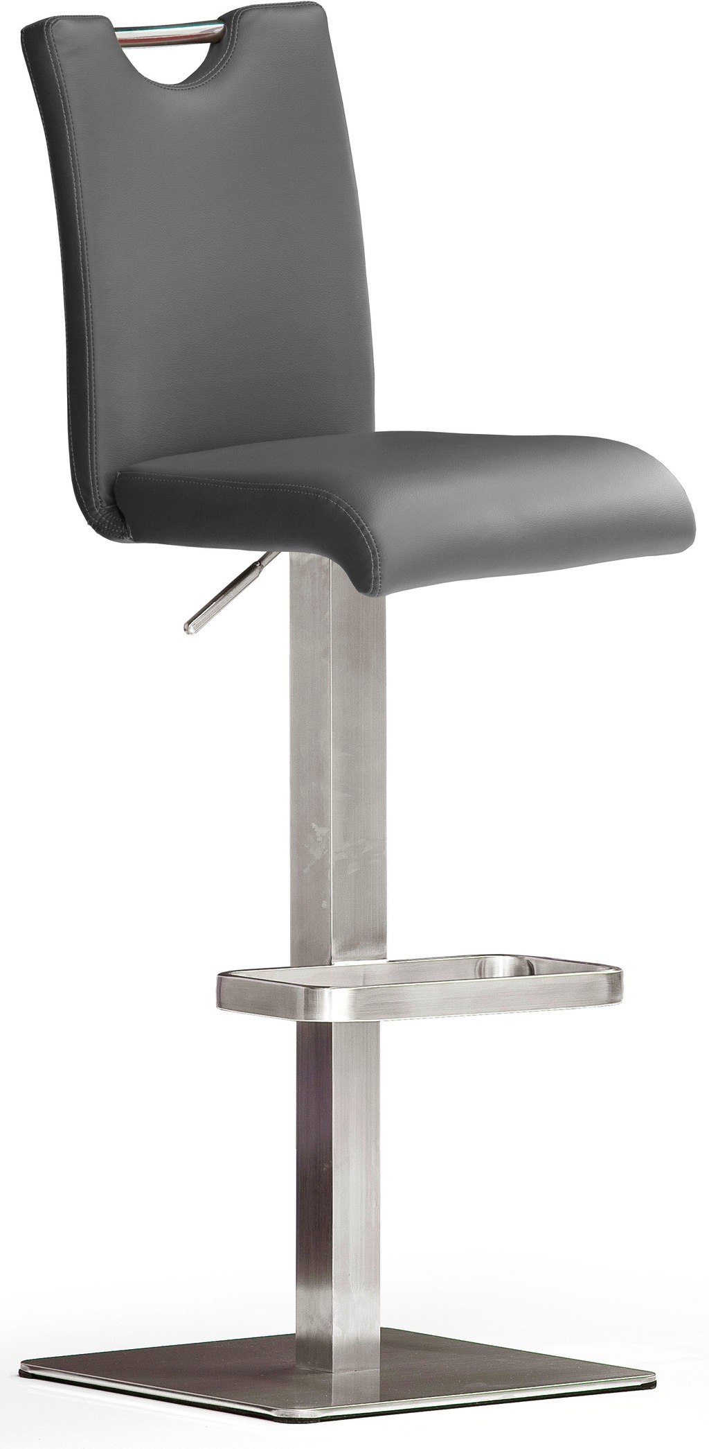 MCA furniture Bistrostuhl "BARBECOOL", mit Rückenlehne, Bodenplatte eckig, günstig online kaufen
