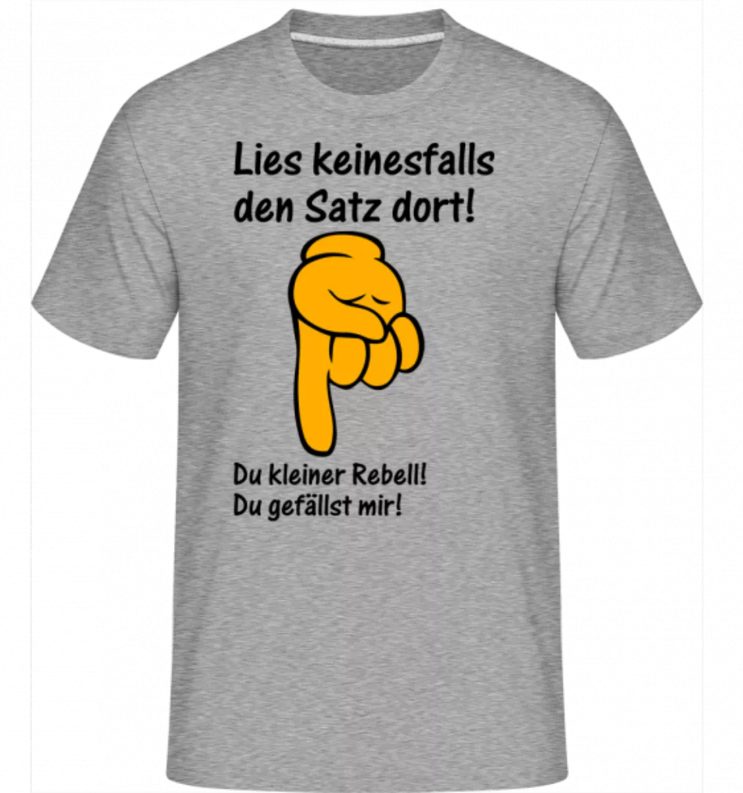 Du Kleiner Rebell · Shirtinator Männer T-Shirt günstig online kaufen