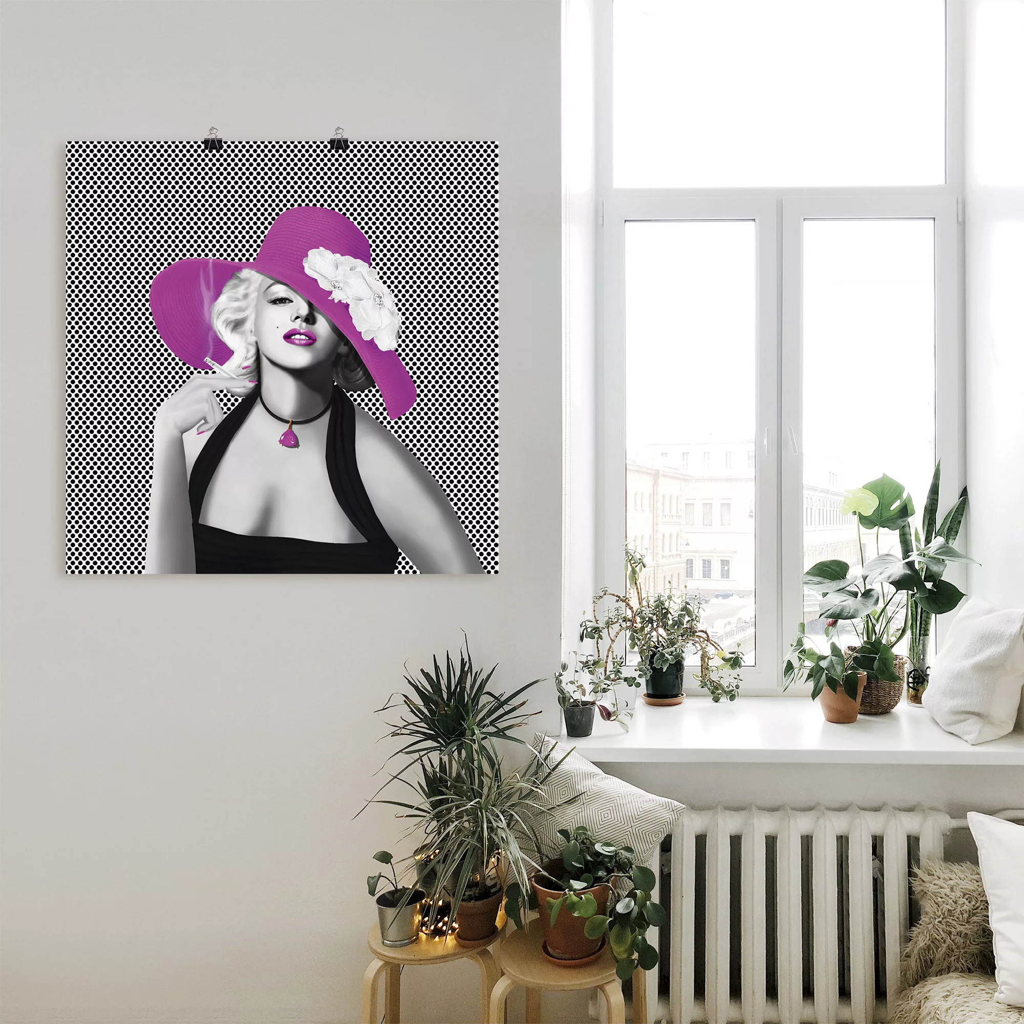 Artland Wandbild "Marilyn in Pop Art", Stars, (1 St.) günstig online kaufen