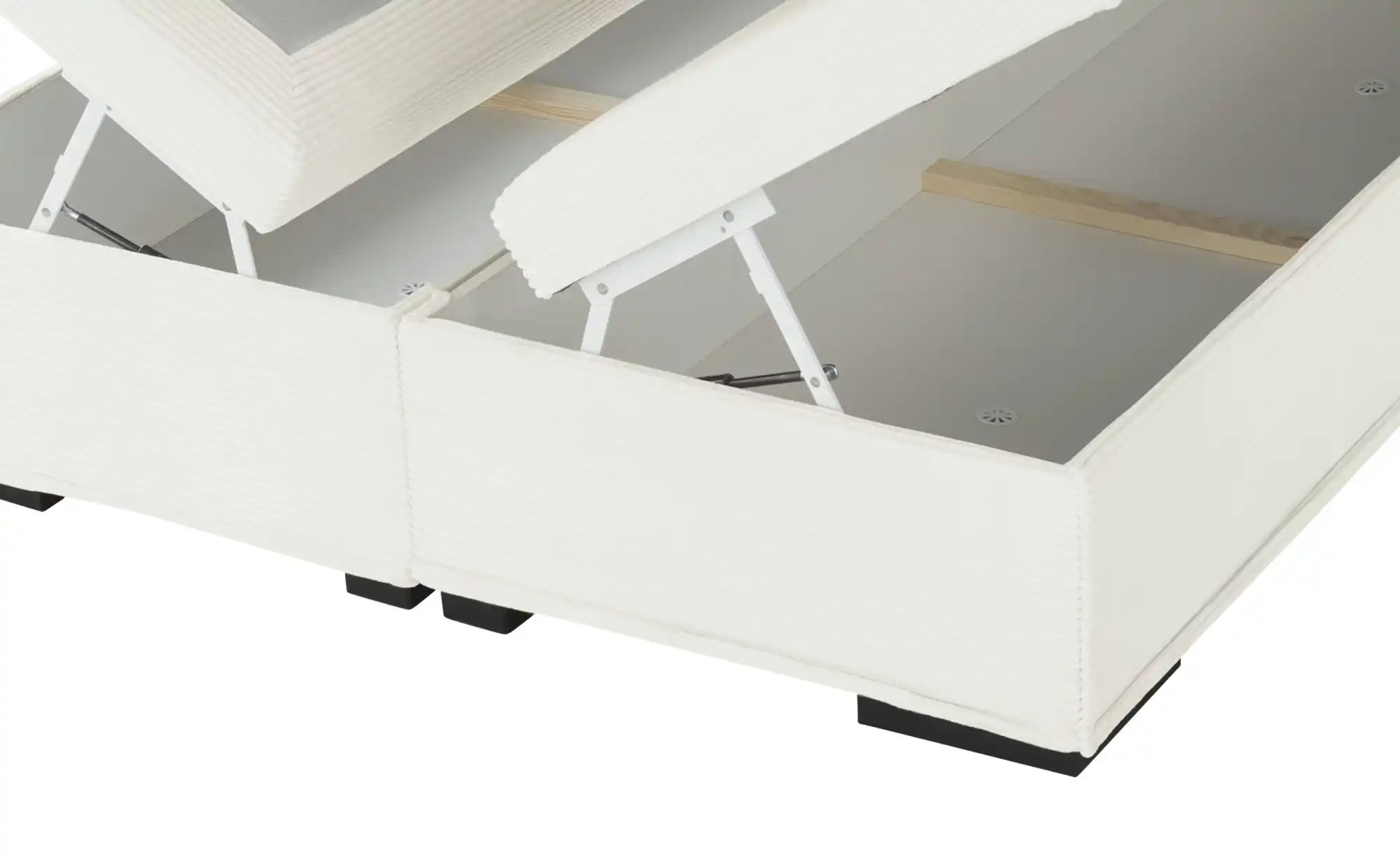 Boxi Boxspringbett mit Bettkasten Boxi Urban ¦ creme ¦ Maße (cm): B: 140 H: günstig online kaufen