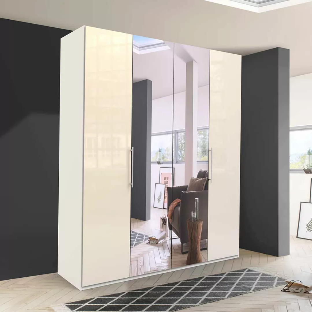 Schlafzimmerschrank mit Spiegeltür modernem Design günstig online kaufen