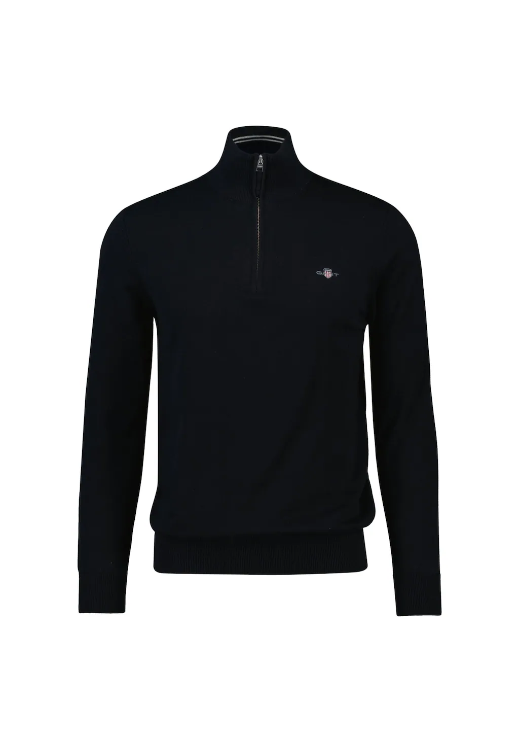 Gant Sweater "Strickpullover CLASSIC COTTON HALF ZIP" günstig online kaufen