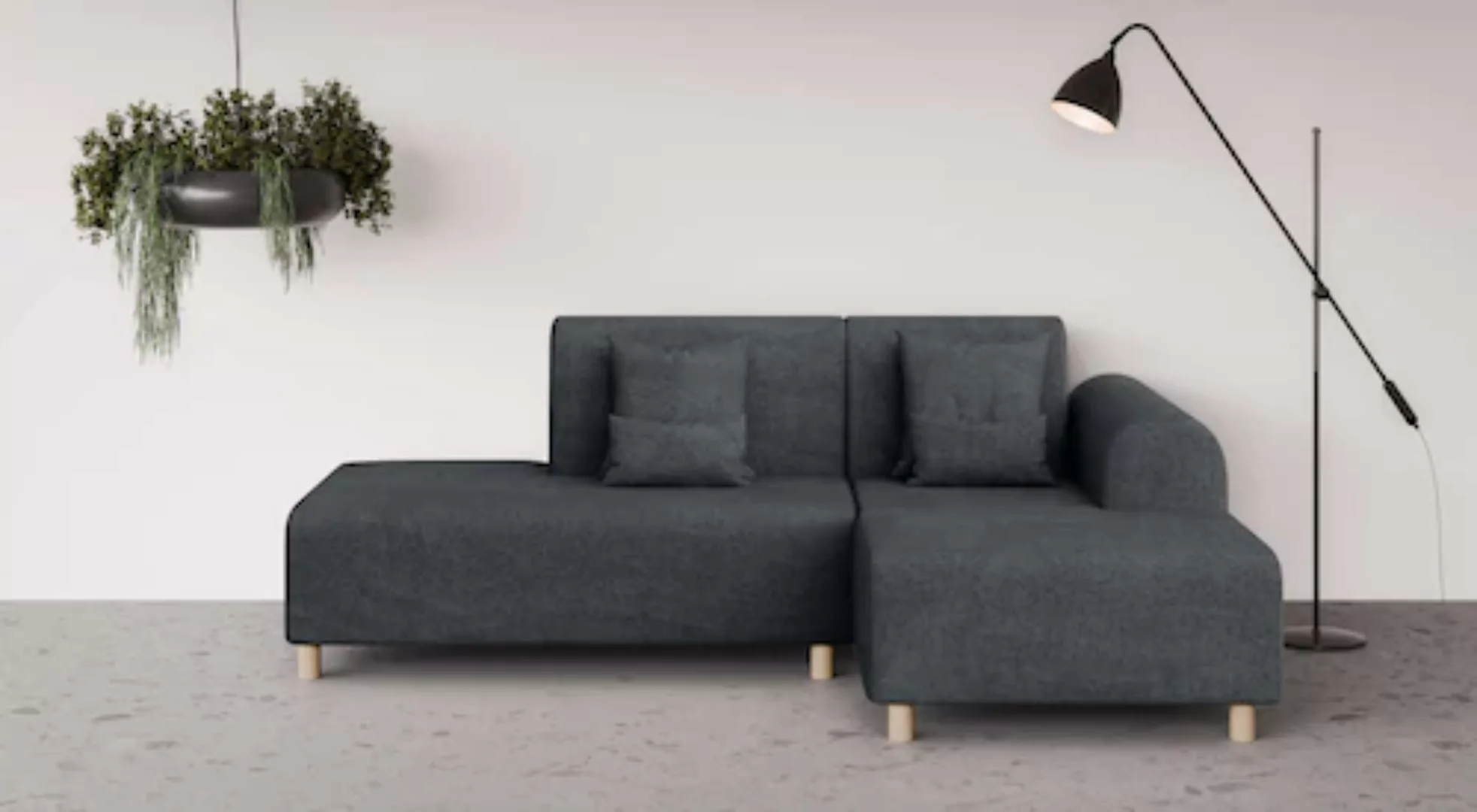 INOSIGN Ecksofa »Suyala«, L-Form mit Hocker günstig online kaufen