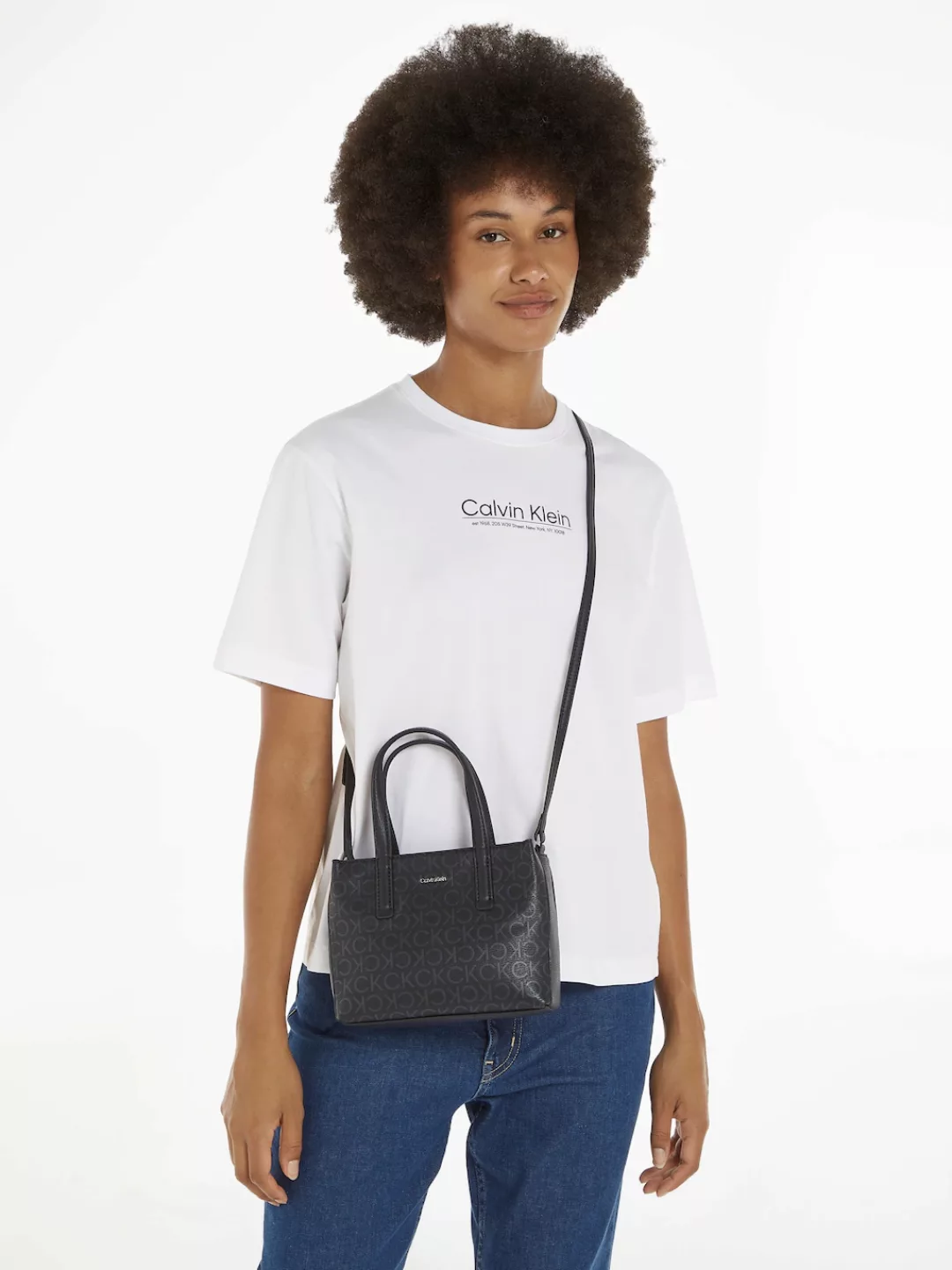Calvin Klein Shopper "CK MUST MINI TOTE EPI MONO", Handtasche Damen Tasche günstig online kaufen