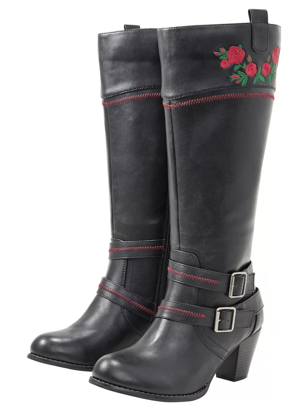 sheego by Joe Browns Weitschaftstiefel "Große Größen", im Cowboy-Stil, mit günstig online kaufen