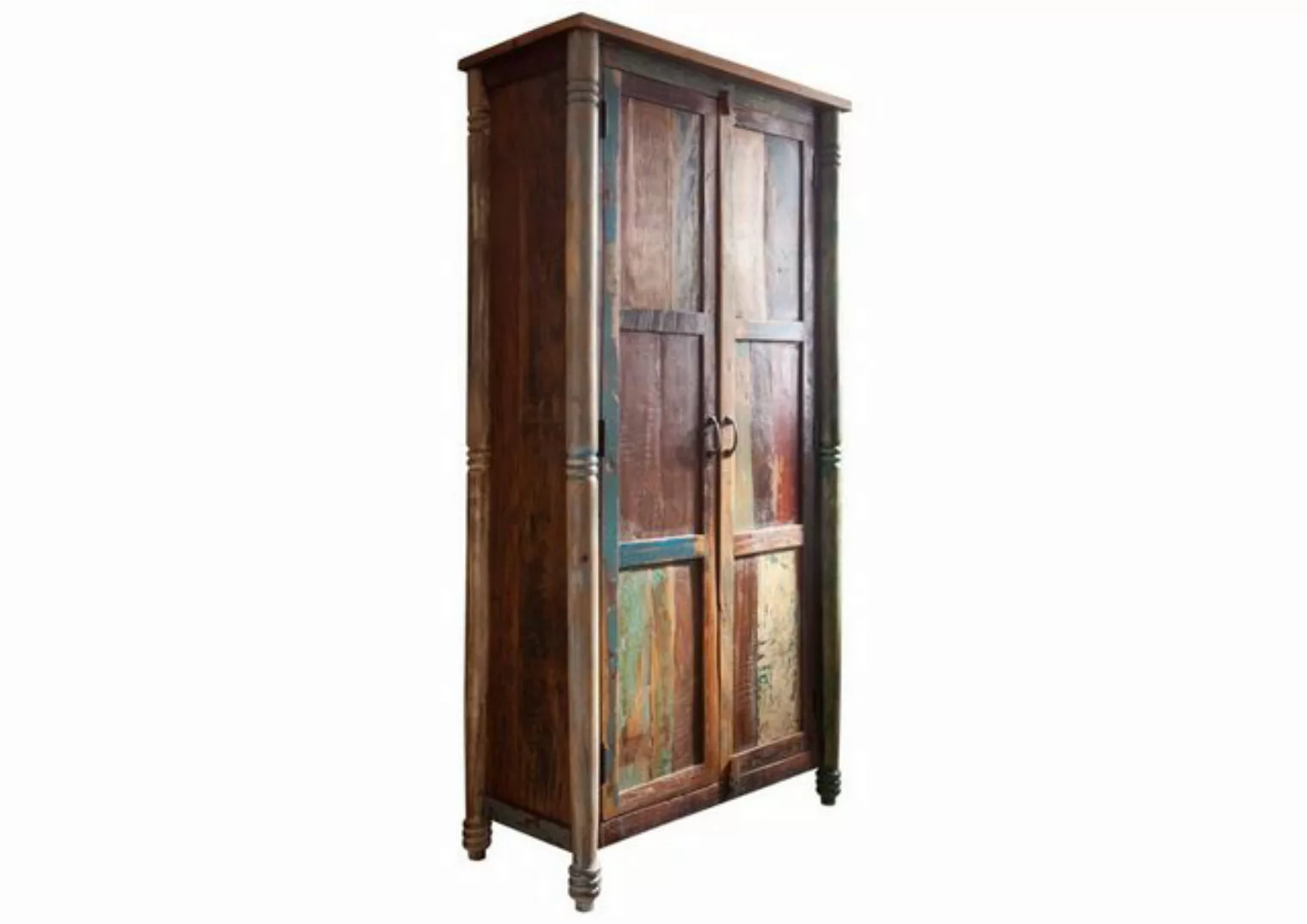 Massivmoebel24 Dreh-/Schwebetürenschrank (Schrank Altholz 90x45x180 mehrfar günstig online kaufen