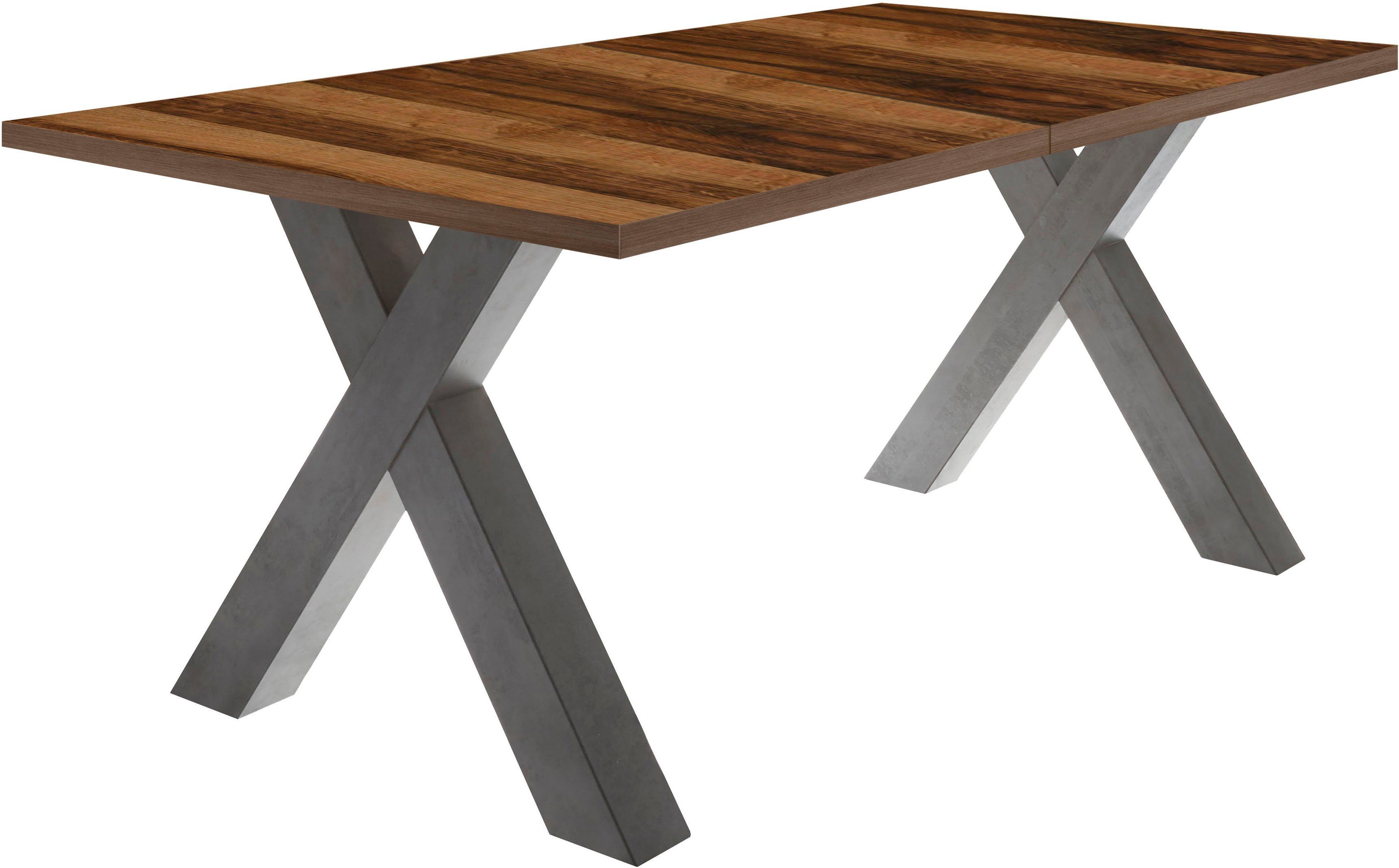 Mäusbacher Esstisch "Mister TOPSELLER", mit Auszug (160-210 cm), Gestell in günstig online kaufen