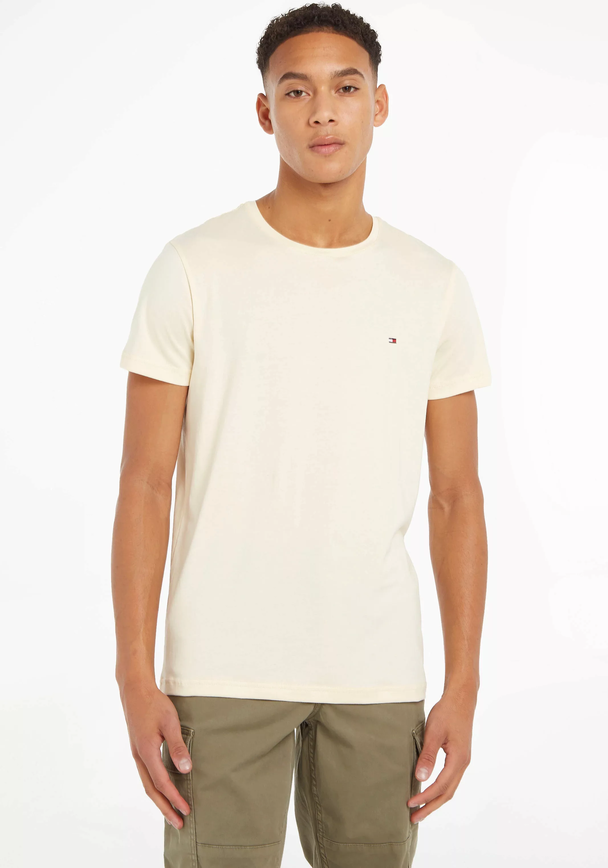 Tommy Hilfiger T-Shirt STRETCH SLIM FIT TEE günstig online kaufen