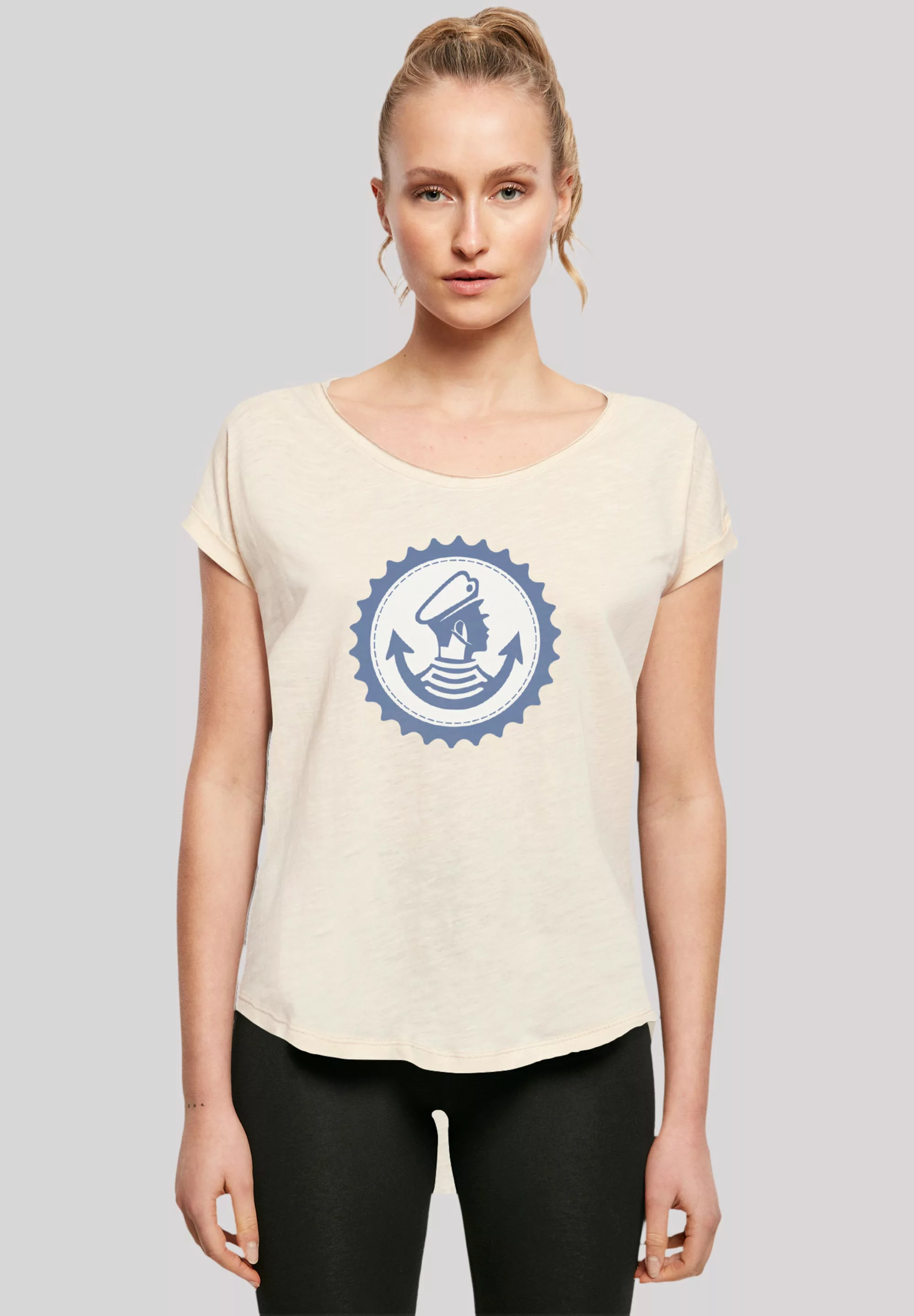 F4NT4STIC T-Shirt "Knut und Jan Hamburg with Ladies Long Slub Tee", Print günstig online kaufen