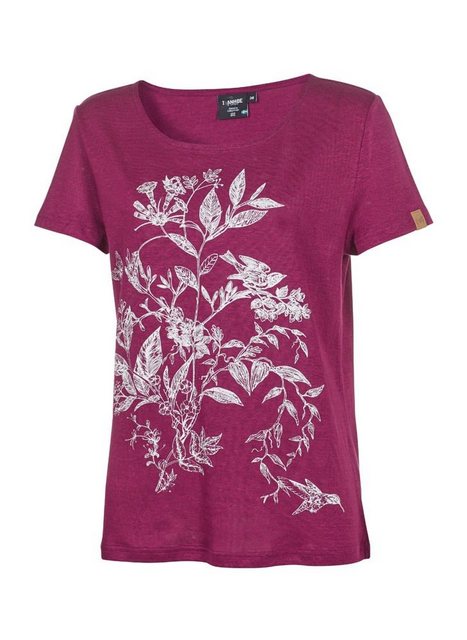 Ivanhoe of Sweden Kurzarmshirt Ivanhoe Of Sweden W Gy Leila Flower Damen günstig online kaufen