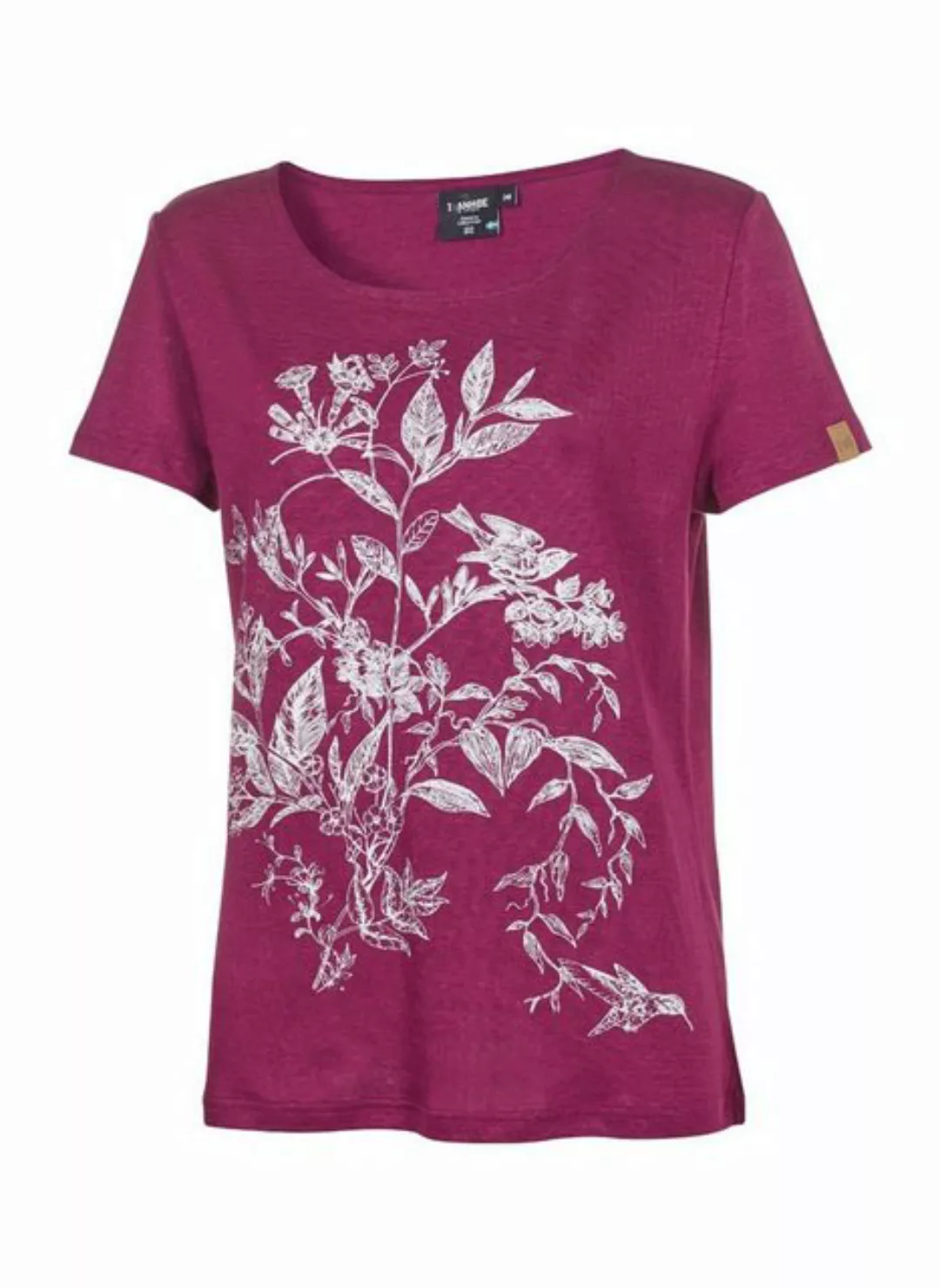 Ivanhoe of Sweden Kurzarmshirt Ivanhoe Of Sweden W Gy Leila Flower Damen günstig online kaufen