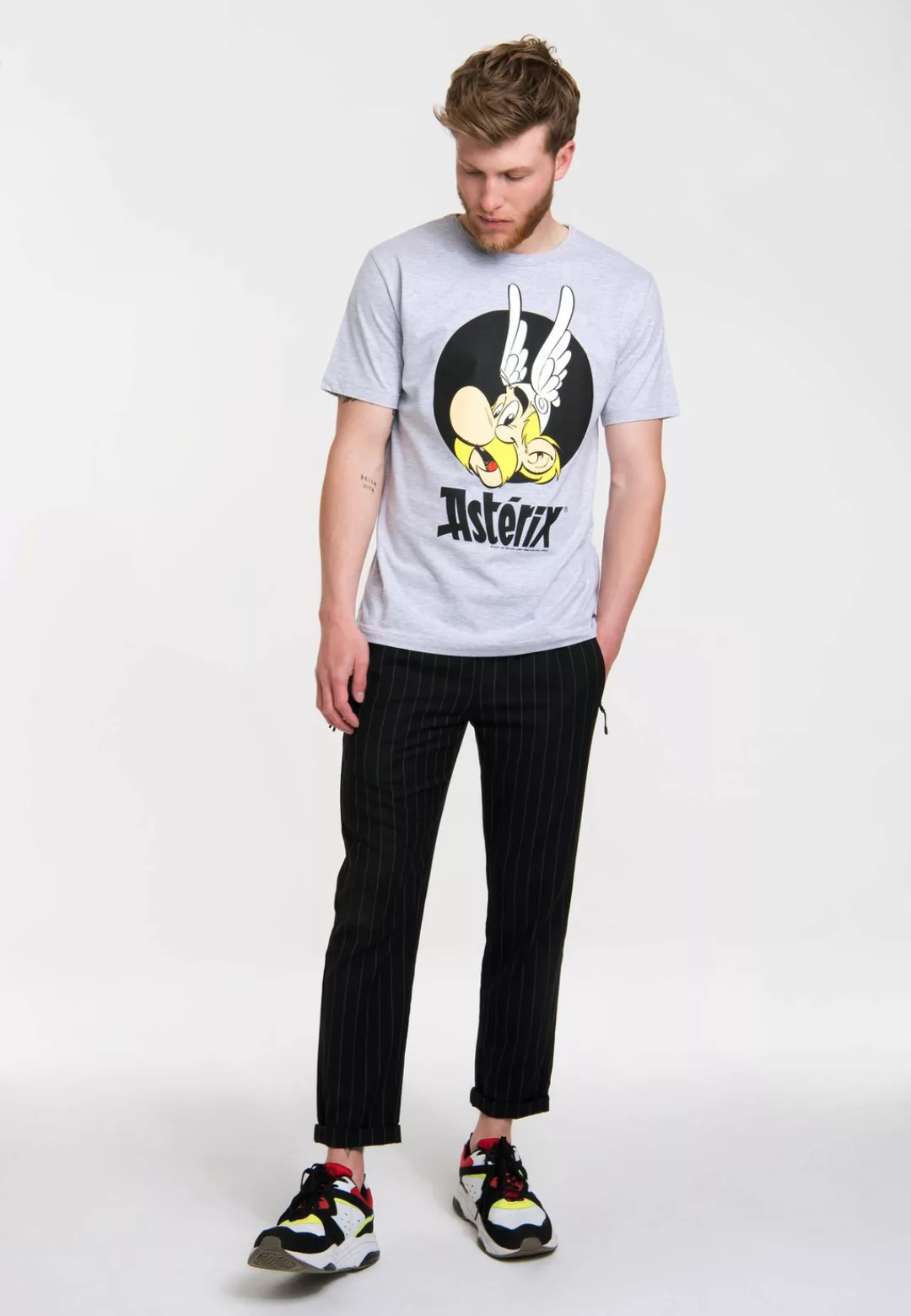 LOGOSHIRT T-Shirt "Asterix - Portrait", mit tollem Comic-Print günstig online kaufen