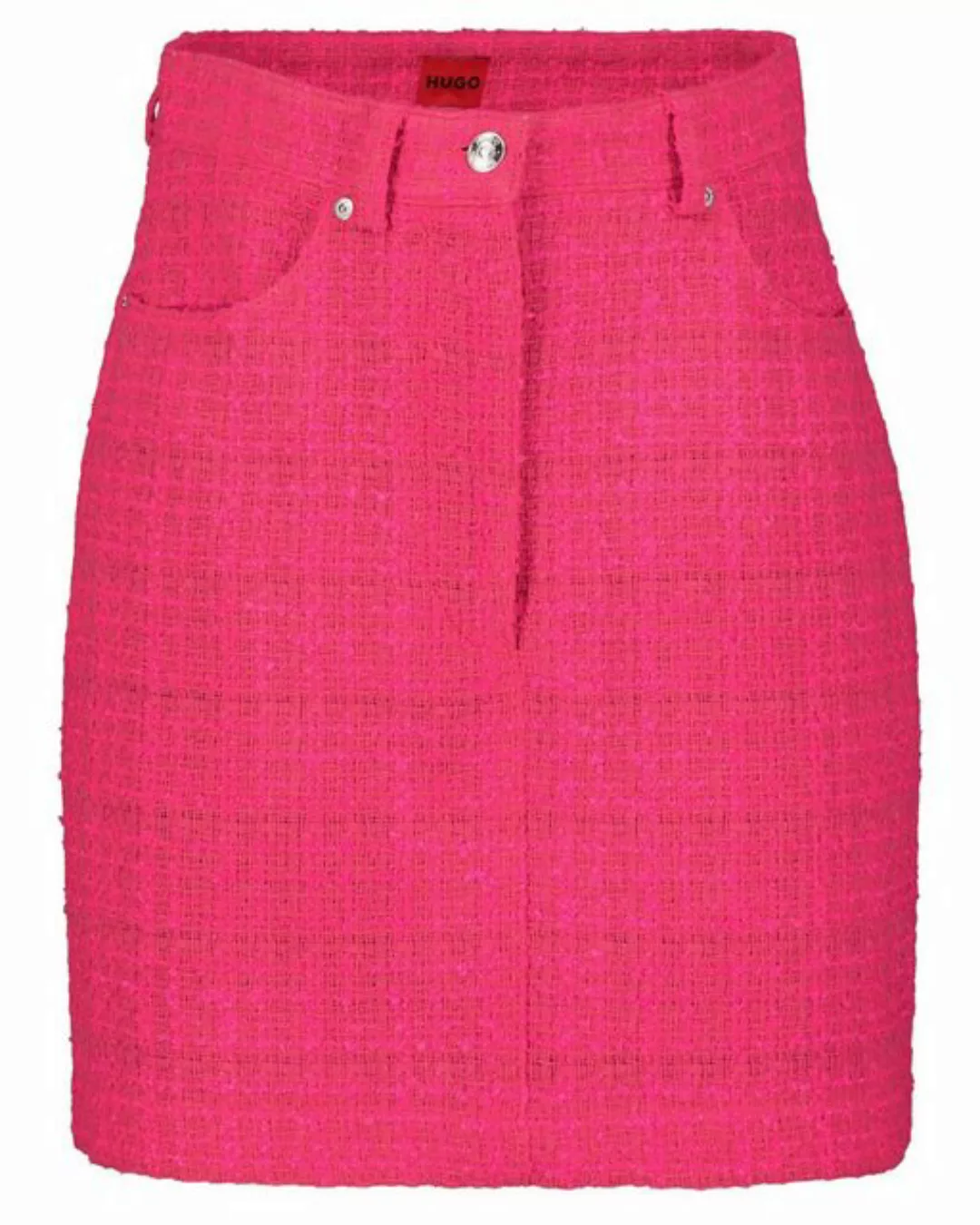 HUGO Minirock Damen Minirock RUSILATA Bouclé Regular Fit (1-tlg) günstig online kaufen