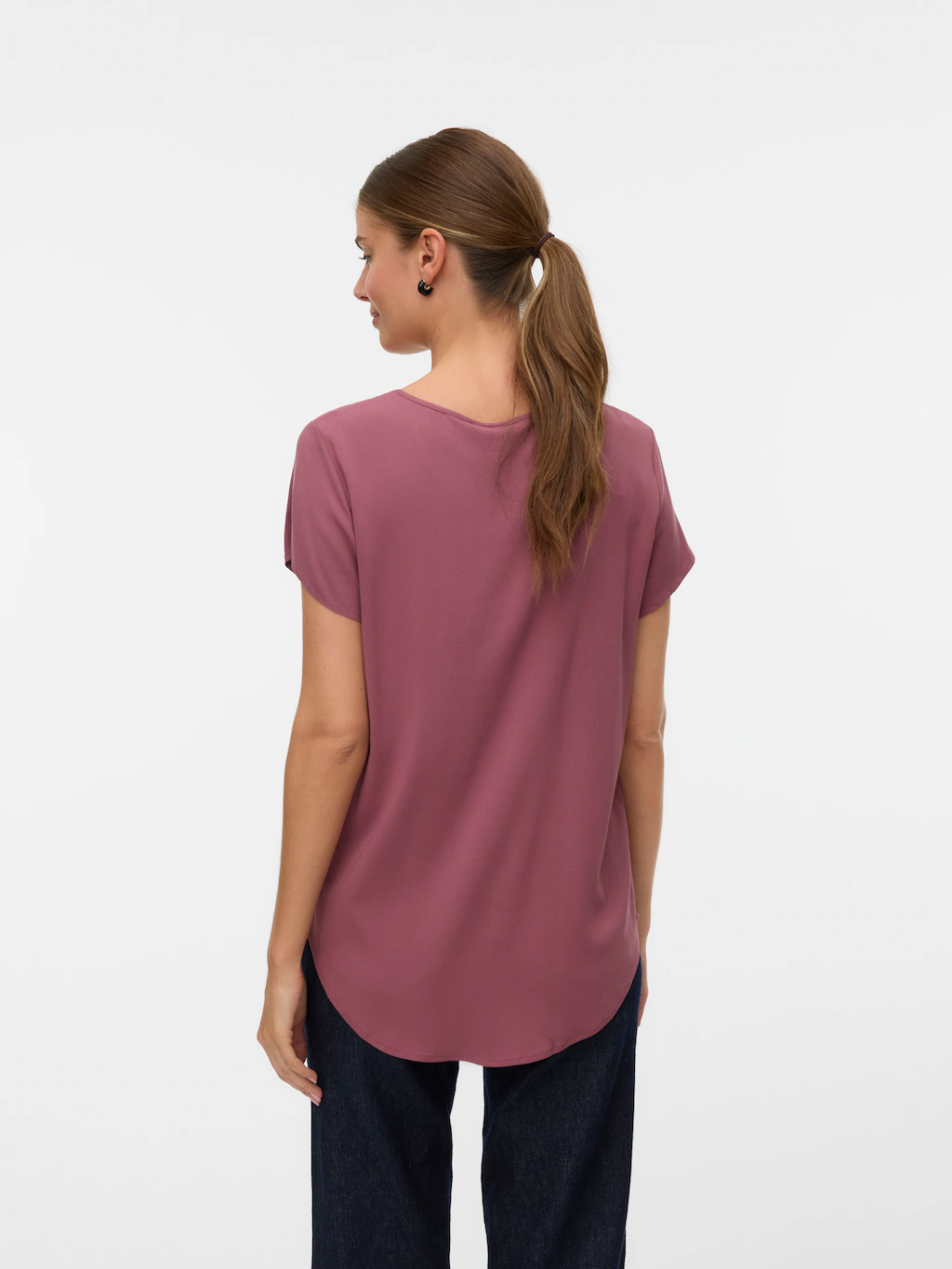 Vero Moda Blusenshirt "VMBELLA SS TOP WVN GA NOOS" günstig online kaufen
