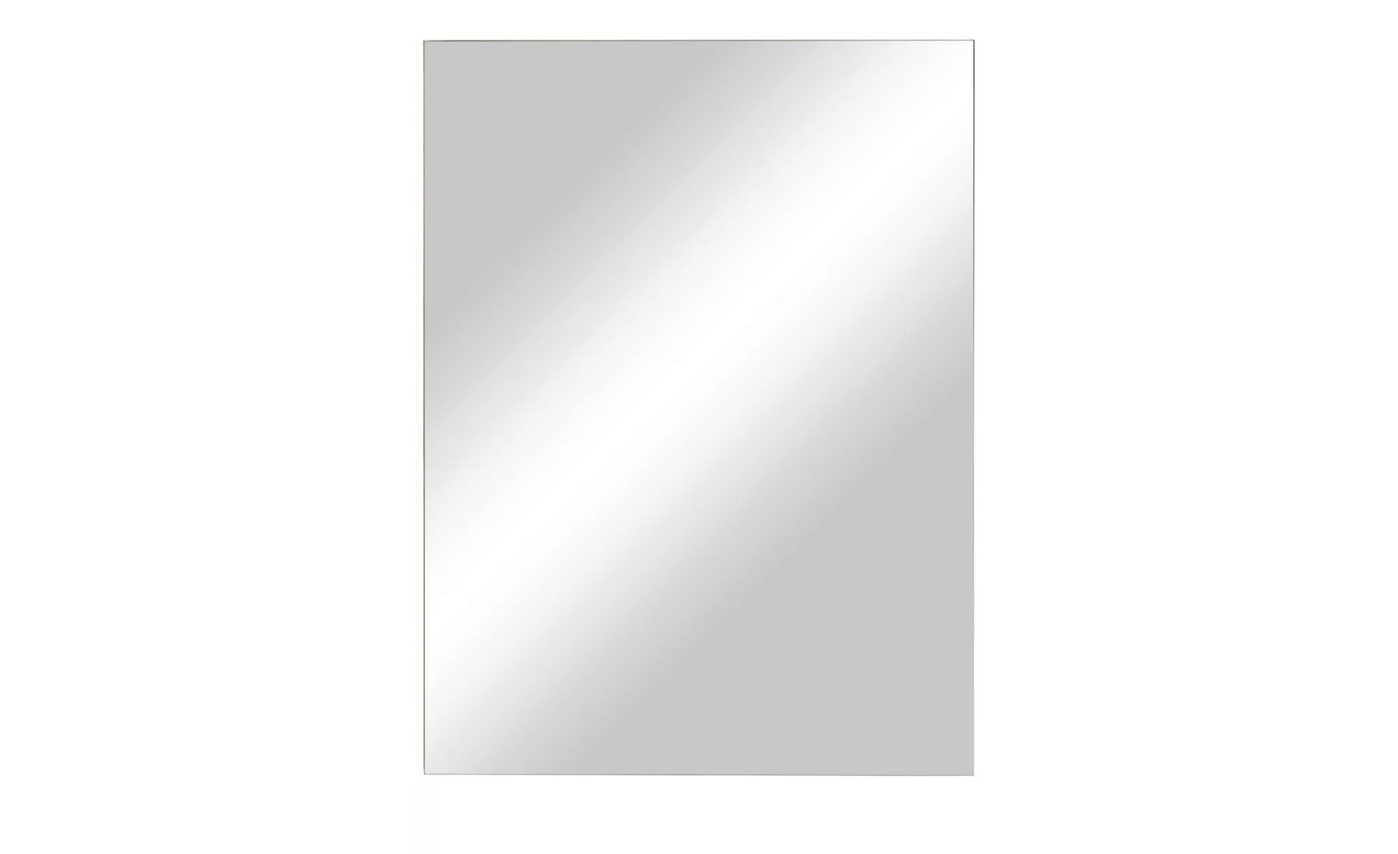 Wohnwert Spiegel 48 x 64 cm Azzura ¦ verspiegelt ¦ Glas,Aluminium,Kunststof günstig online kaufen