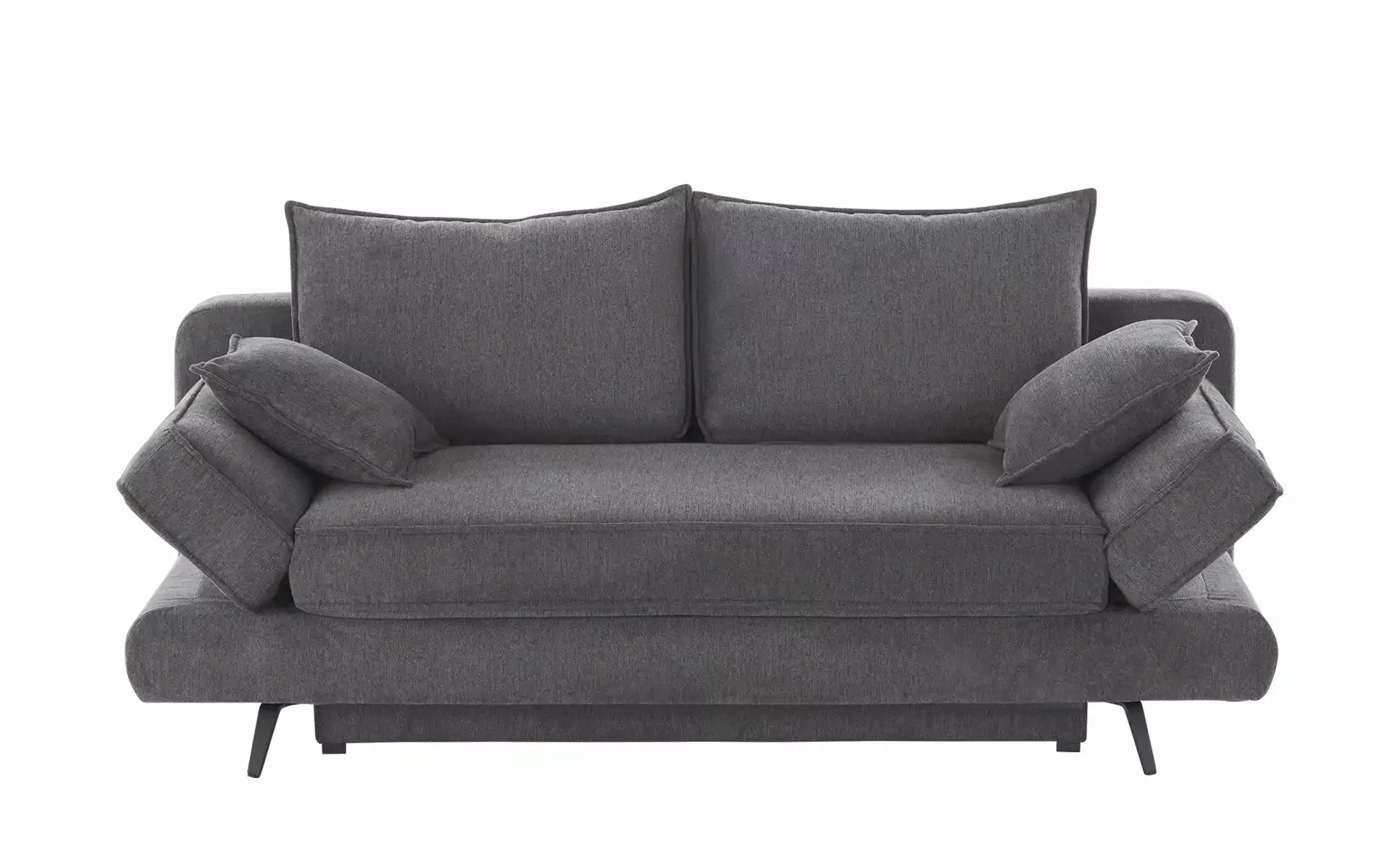 bobb Schlafsofa  Henny de Luxe ¦ grau ¦ Maße (cm): B: 206 H: 91 T: 110.0 Po günstig online kaufen