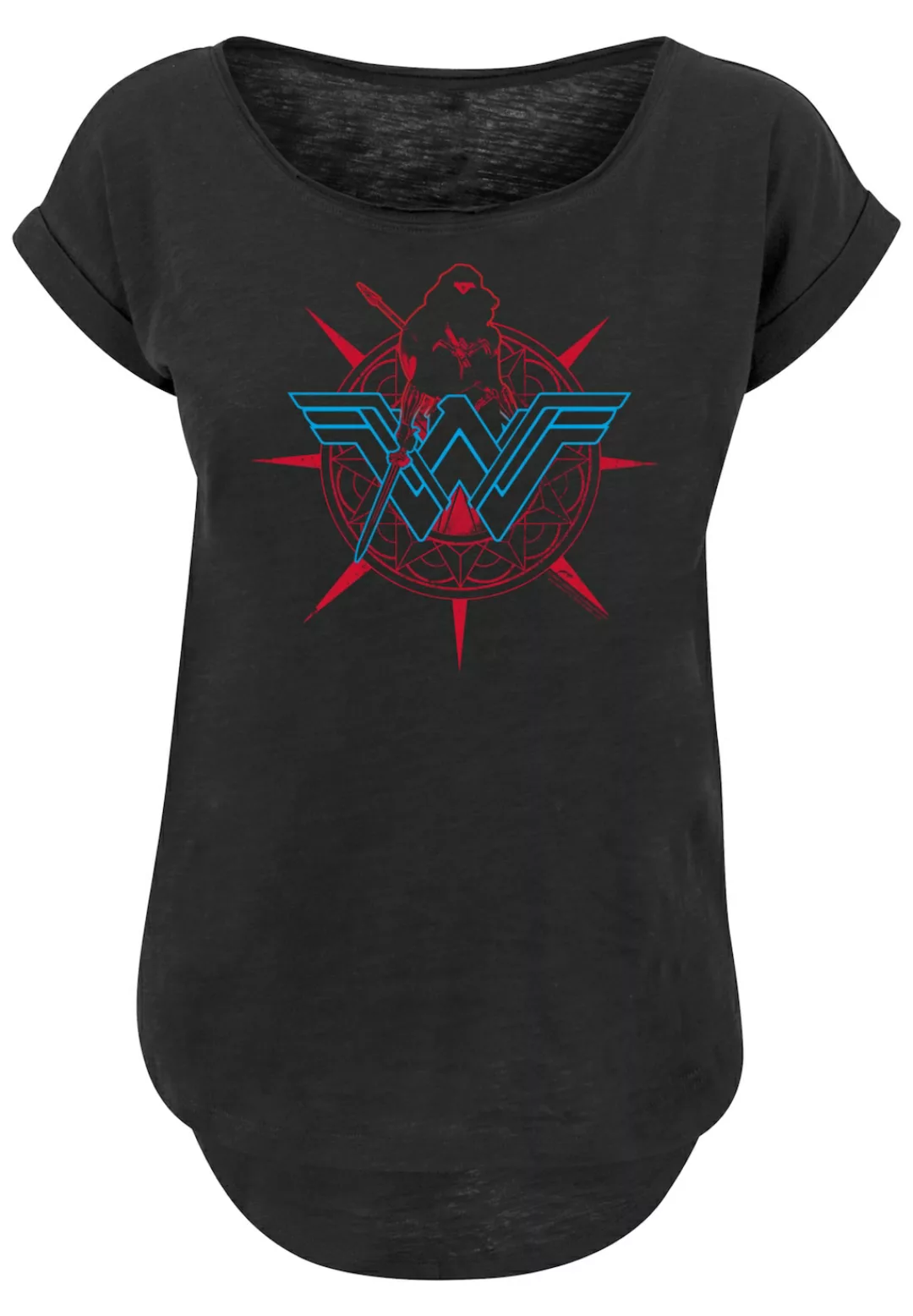 F4NT4STIC T-Shirt "DC Comics Wonder Woman Warrior Shield", Print günstig online kaufen