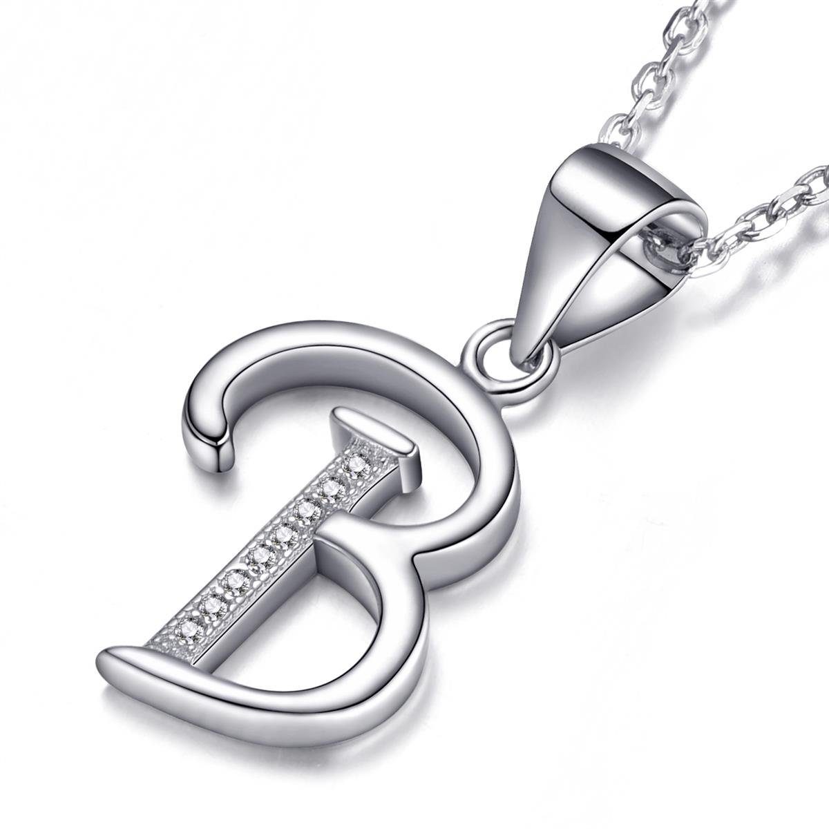 Morella Kette mit Anhänger Buchstabenkette Halskette günstig online kaufen