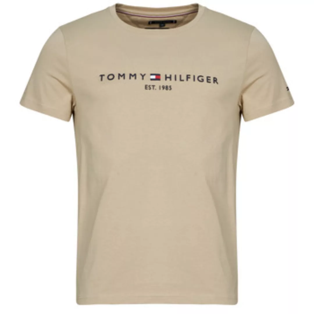 Tommy Hilfiger T-Shirt "TOMMY LOGO TEE", aus reiner, nachhaltiger Baumwolle günstig online kaufen