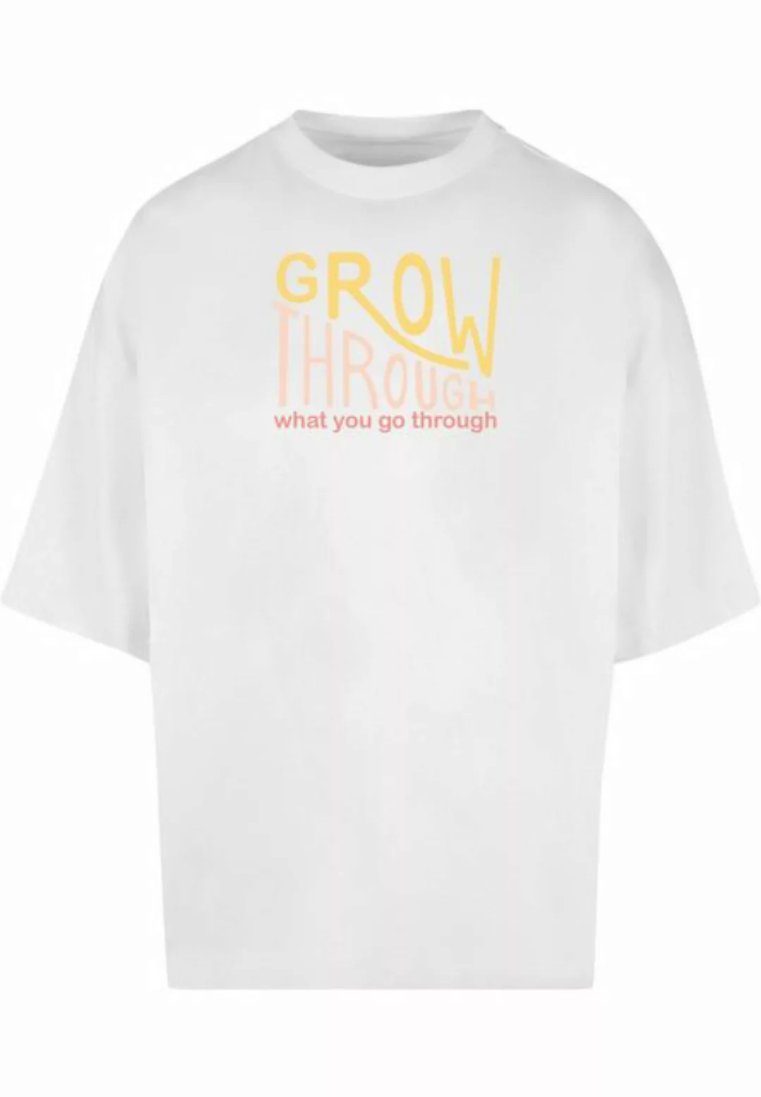 Merchcode T-Shirt Merchcode Herren Spring - Grow through 2 Huge Tee (1-tlg) günstig online kaufen