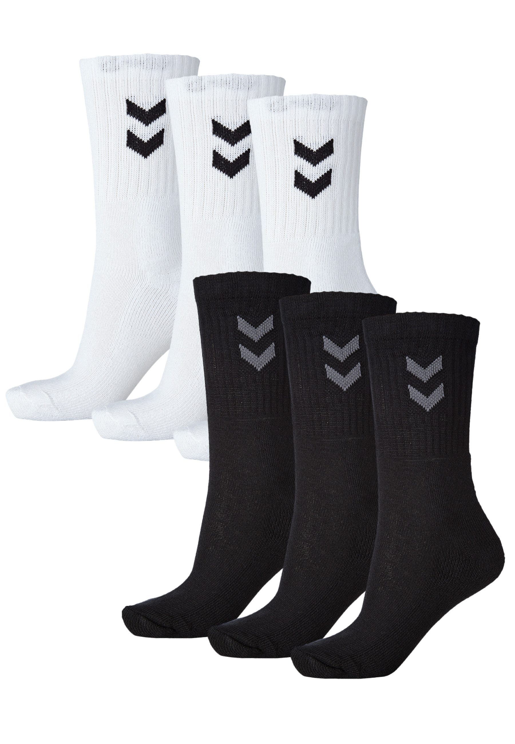 hummel Sportsocken Atmungsaktive Sportstrümpfe aus Baumwollmischung günstig online kaufen