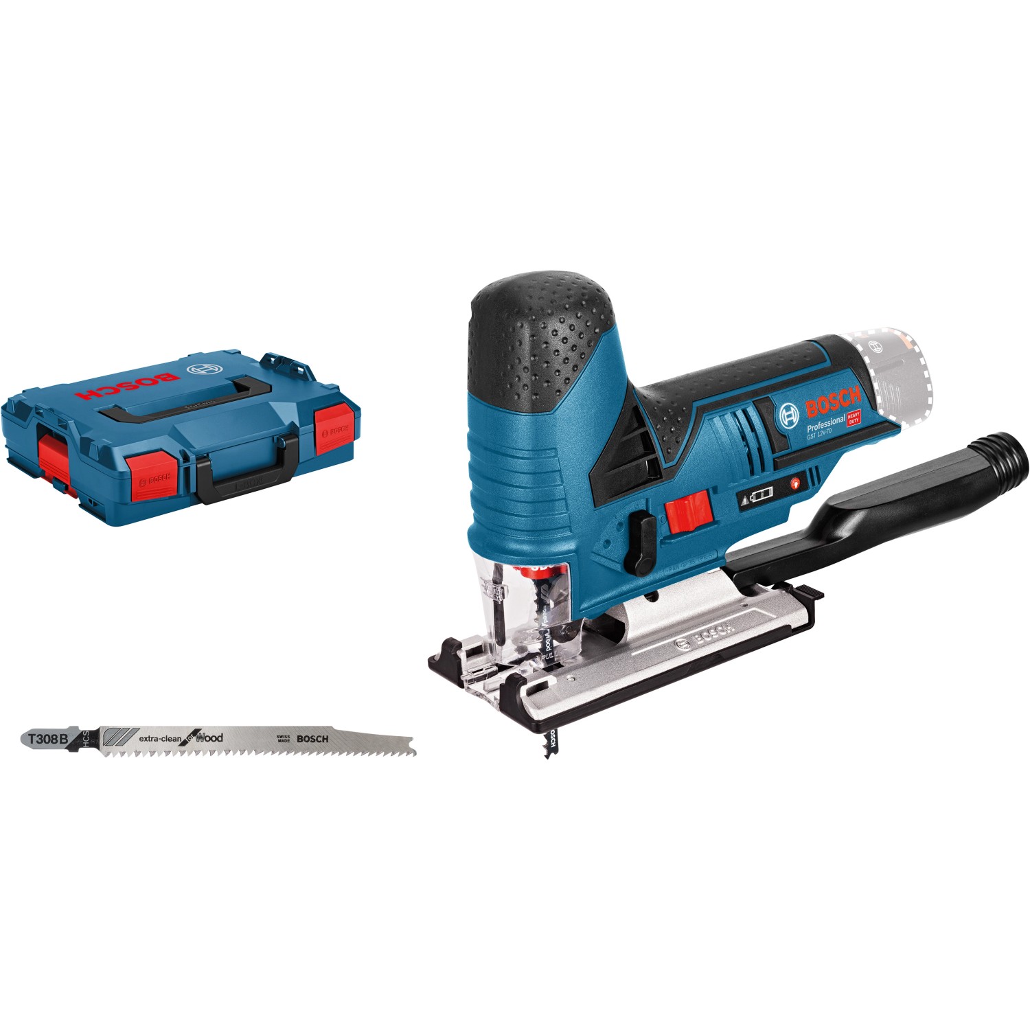 Bosch Professional Akku-Stichsäge GST 12 V-70 in L-Boxx mit Stichsägeblatt günstig online kaufen