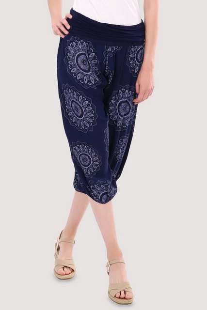 malito more than fashion Haremshose 7196 Aladinhose Capri mit Orient Print günstig online kaufen