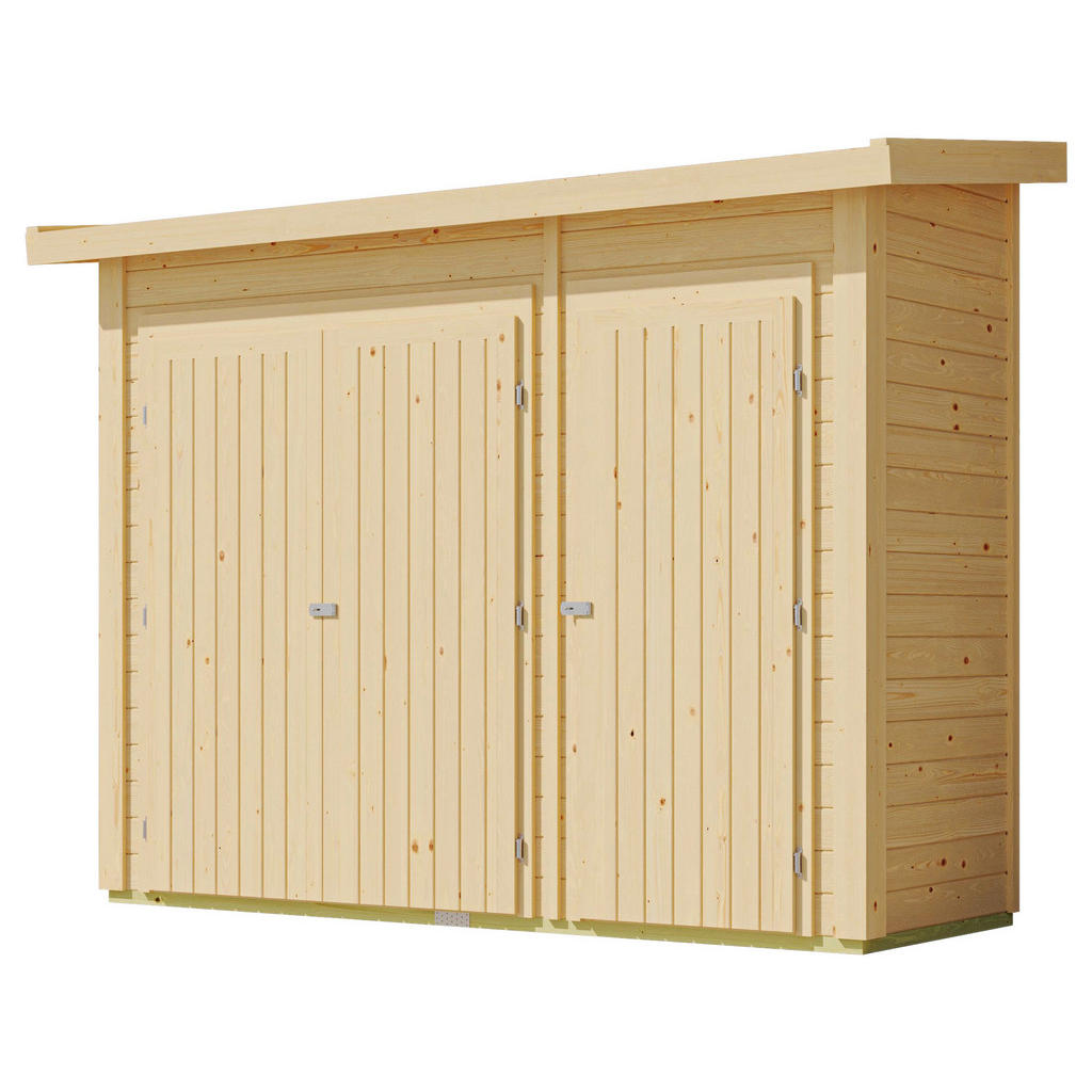 Karibu Gartenanbauschrank Harry B/H/T: ca. 262x220x94 cm günstig online kaufen