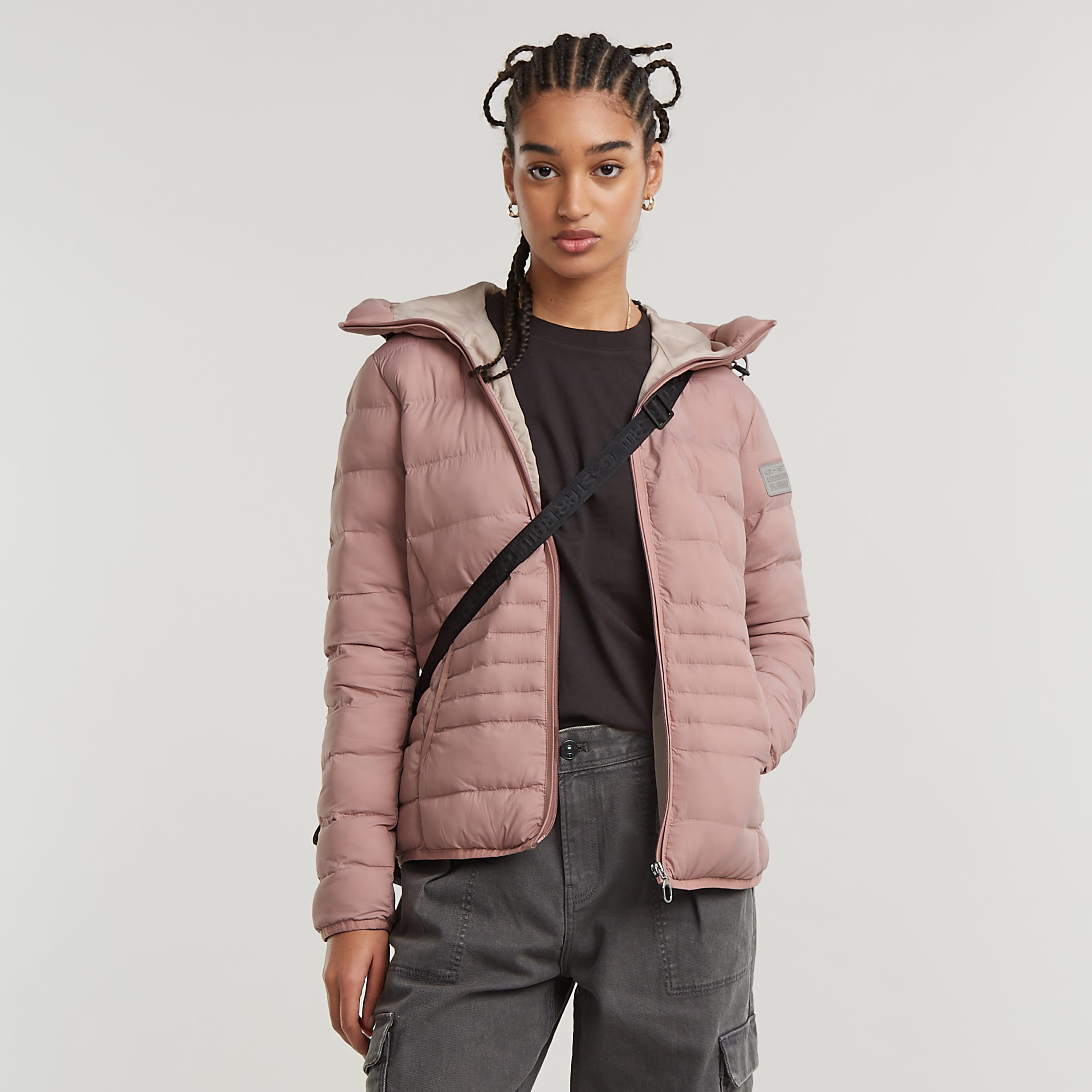G-STAR Steppjacke leicht wattiert mit Kapuze günstig online kaufen