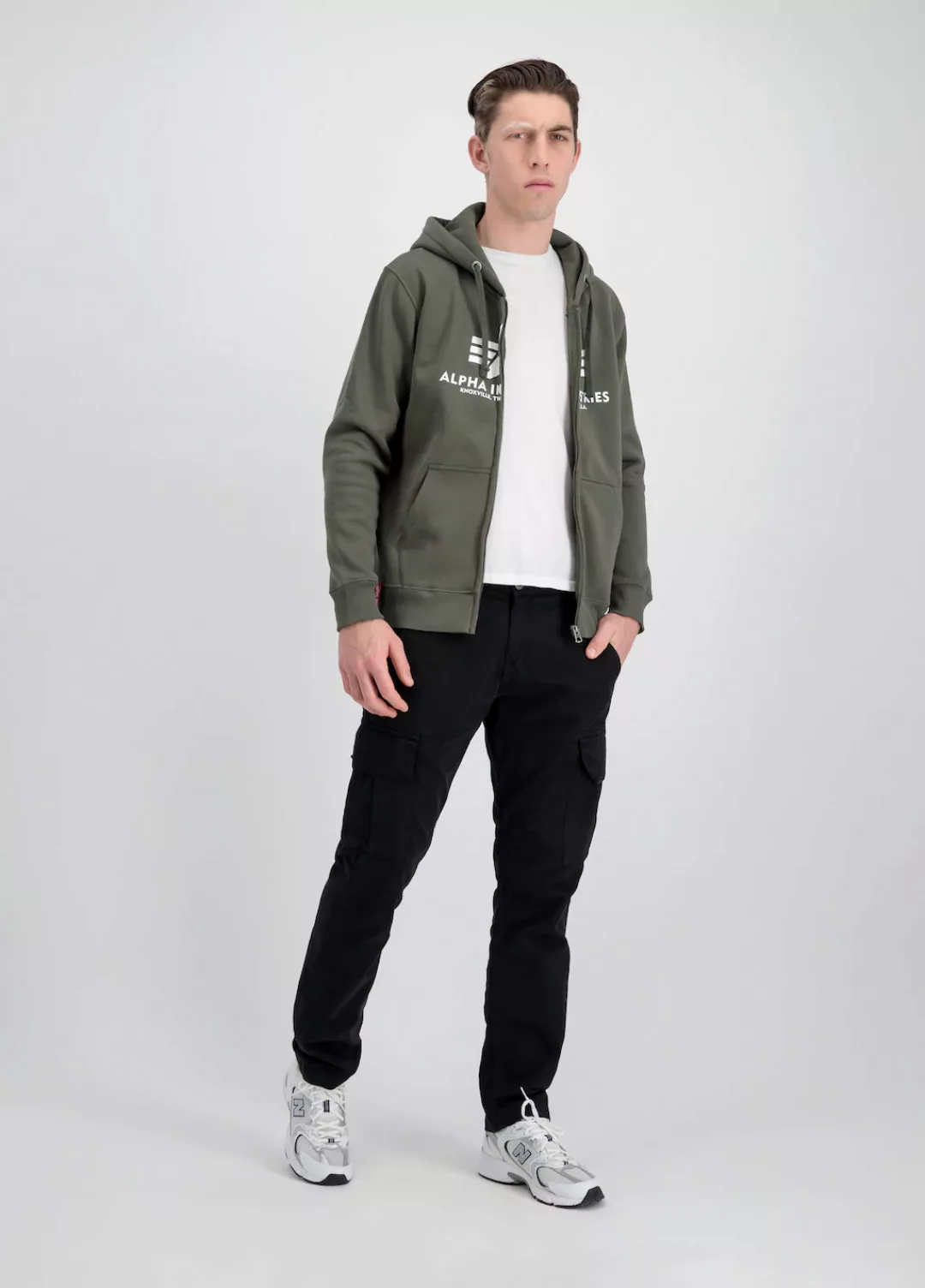 Alpha Industries Hoodie "Alpha Industries Men - Hoodies Basic Zip Hoodie" günstig online kaufen