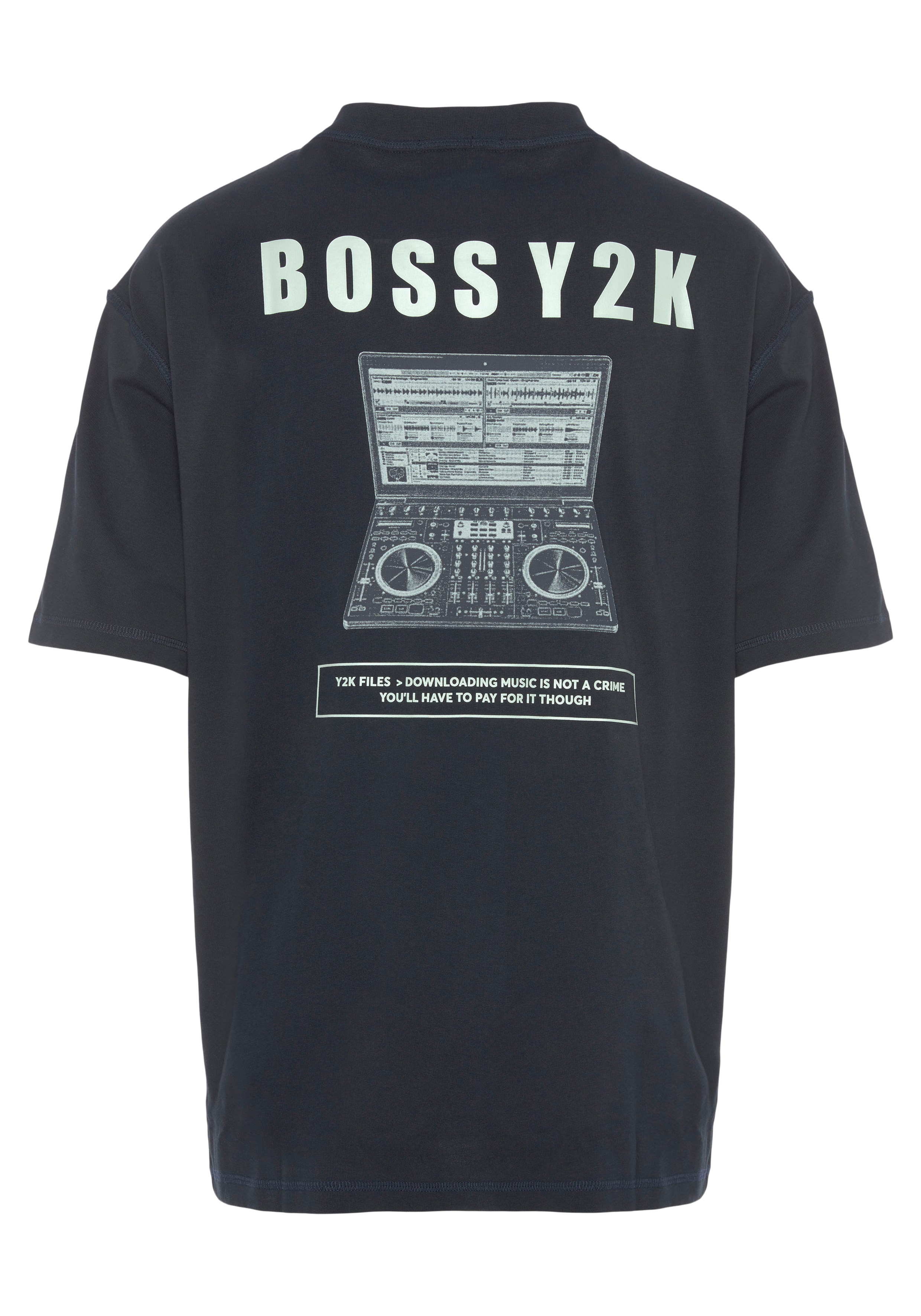 BOSS ORANGE Kurzarmshirt TeeMusicY2K mit modischem Druck günstig online kaufen