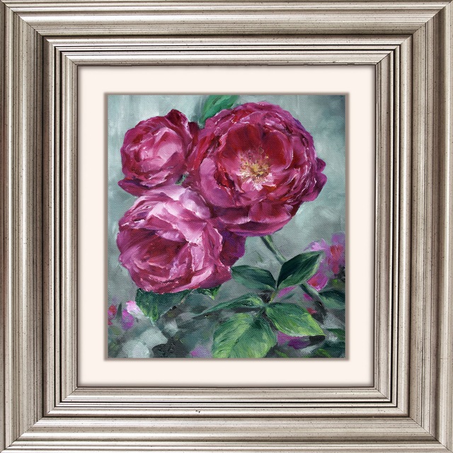 queence Acrylglasbild "Blumen", Blumen-Blumenbilder-Kunst-Pflanzen-Pflanzen günstig online kaufen