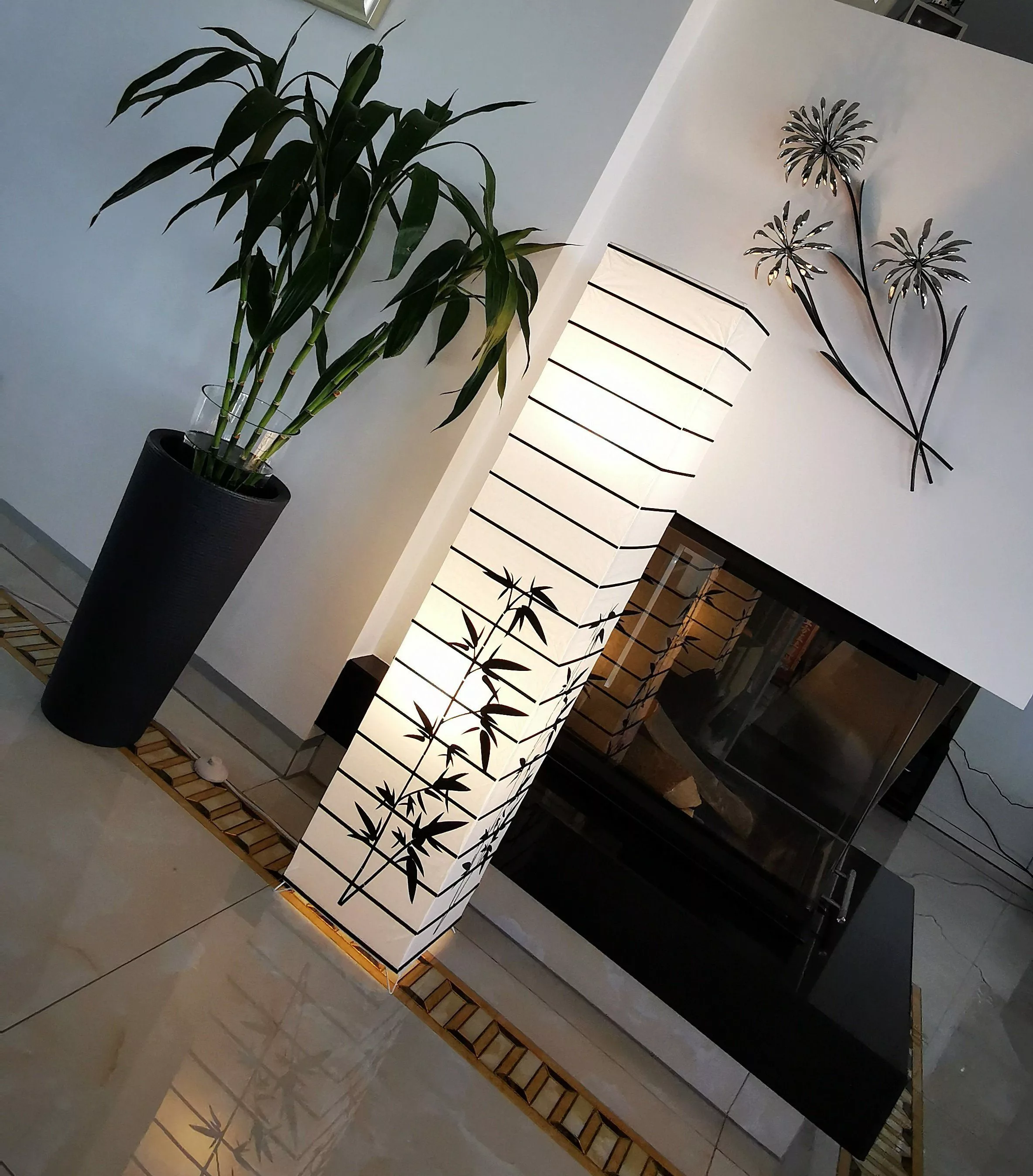 TRANGO Stehlampe, 1212 Design Standleuchte *JAPAN* günstig online kaufen
