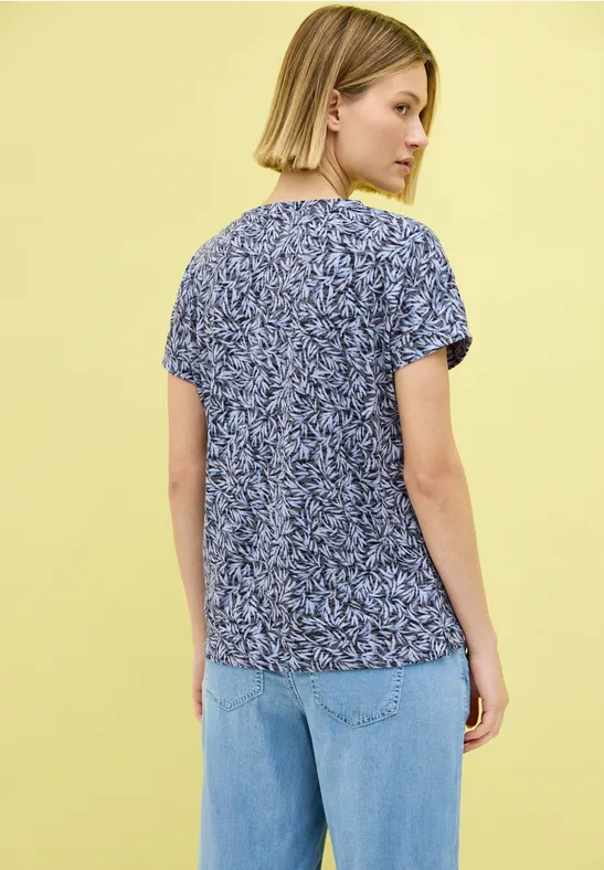 Ausbrenner Shirt mit Print günstig online kaufen